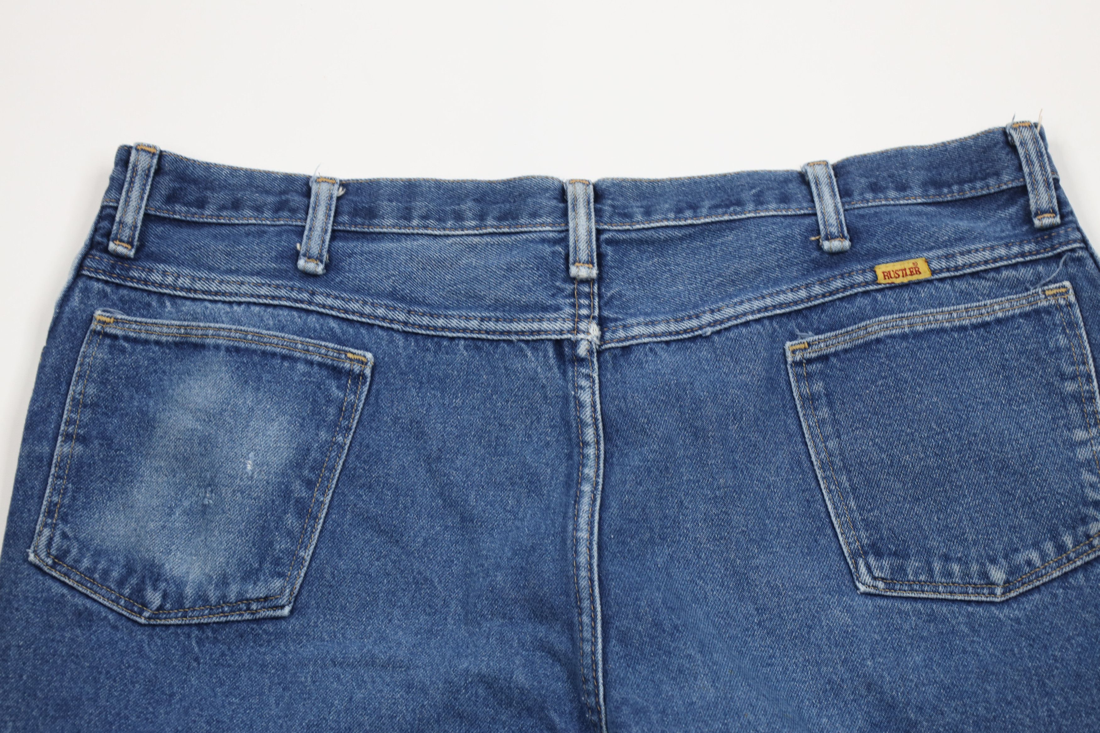 Vintage Vintage 90s Streetwear Flared Wide Leg Denim Jeans USA Size US 40 / EU 56 - 10 Thumbnail