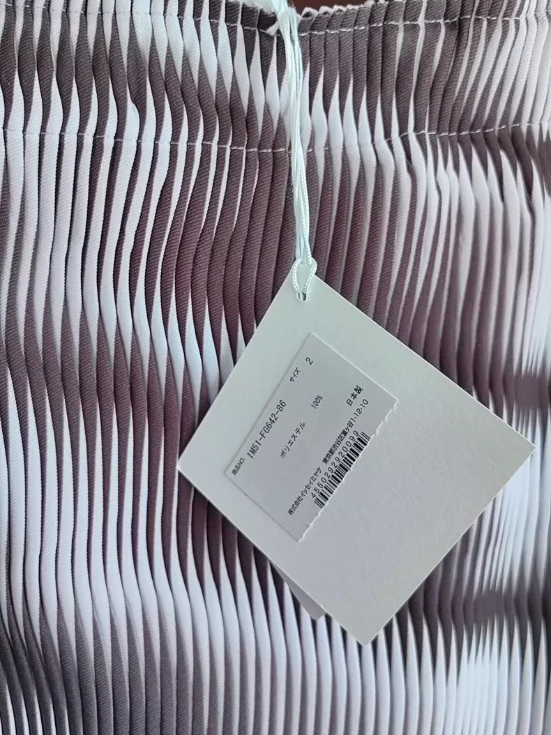 Issey Miyake Issey Miyake size:2 Main line ink-wash toothpick skirt Size 22" - 8 Thumbnail