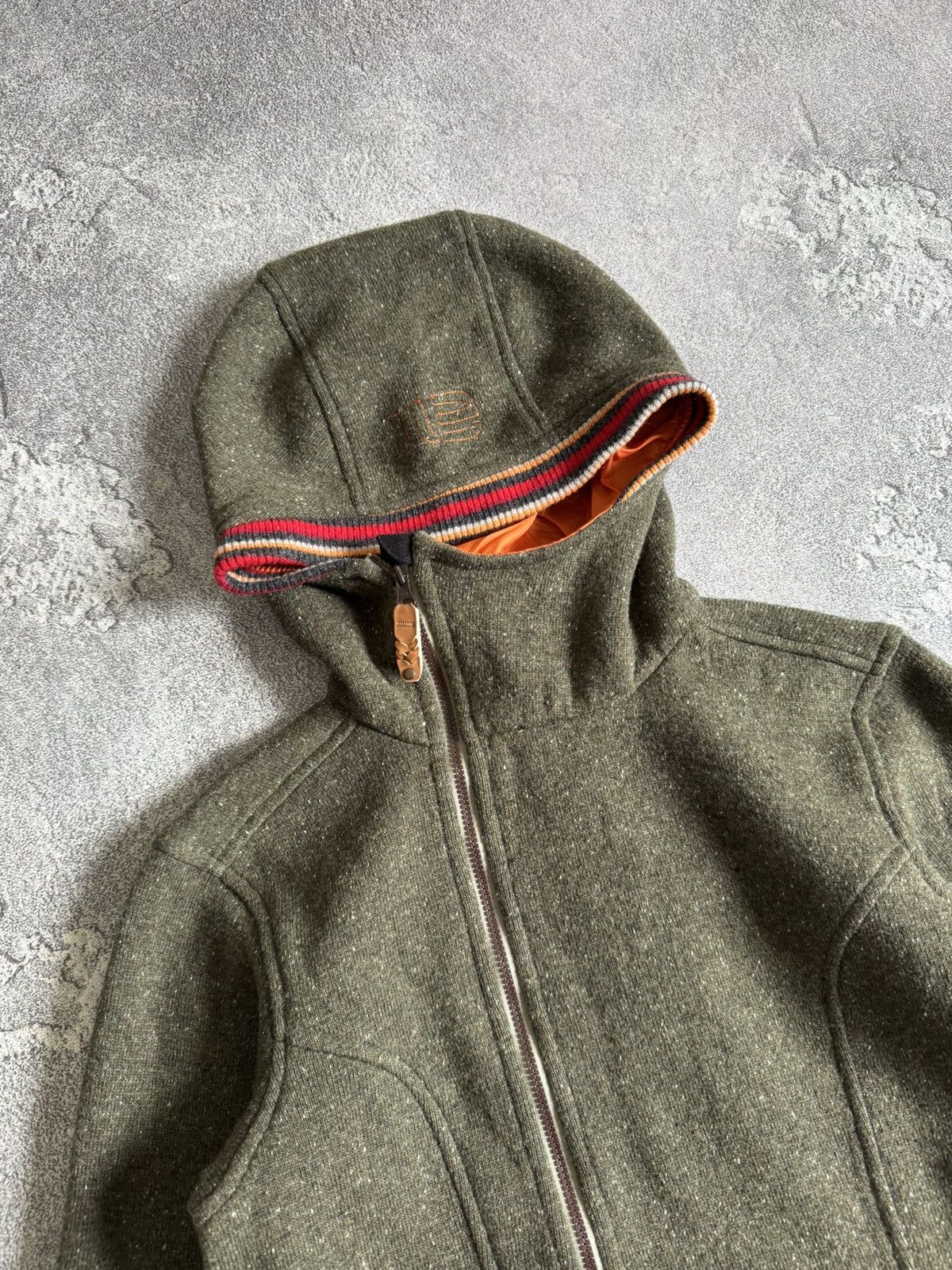 Designer State of elevenate XS zip wool hooded jacket gorpcore warm Size XS / US 0-2 / IT 36-38 - 10 Thumbnail