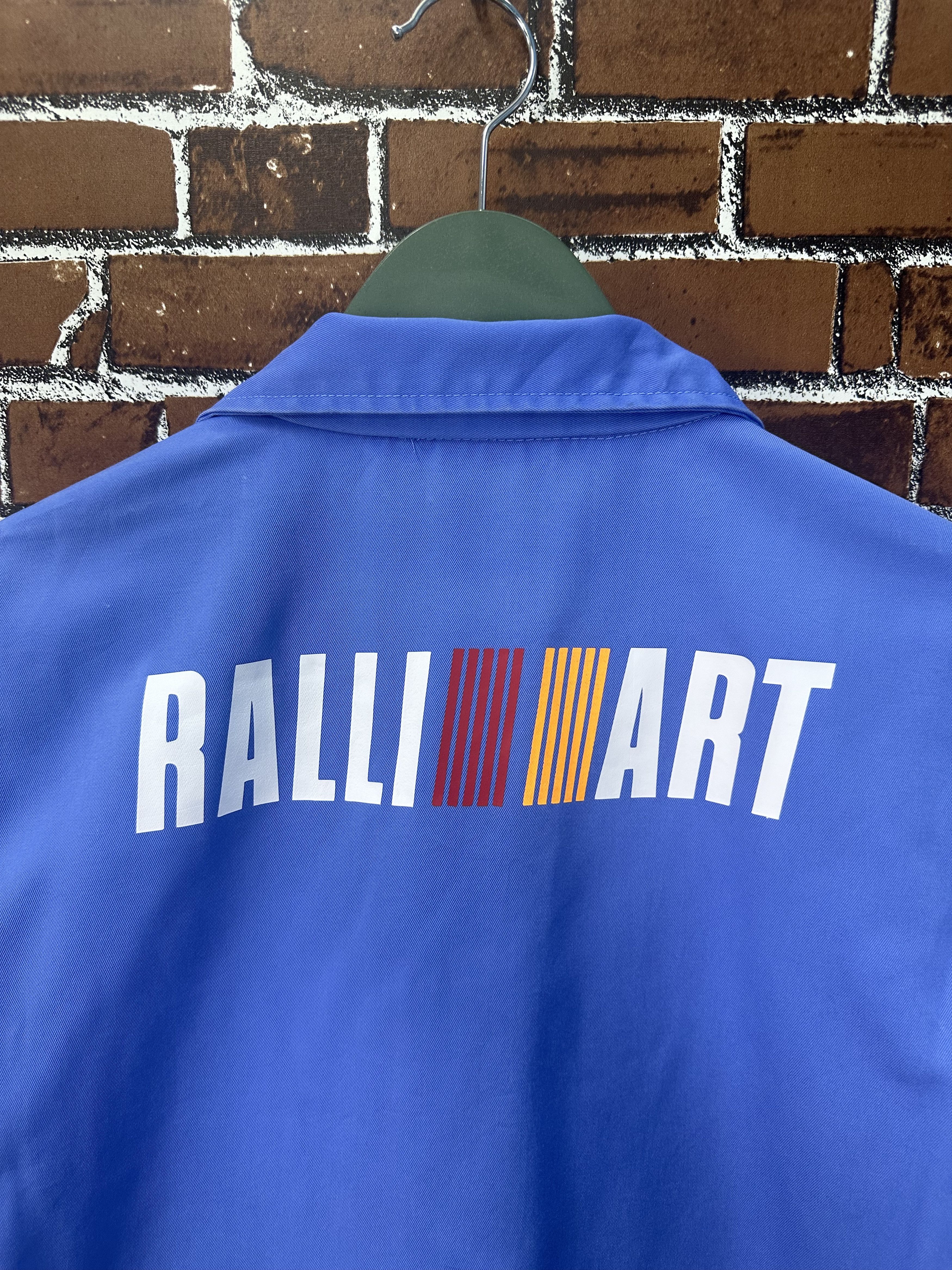 Formula 1 Vintage Mitsubishi Ralliart Worker Jacket Z220 Size US L / EU 52-54 / 3 - 6 Thumbnail