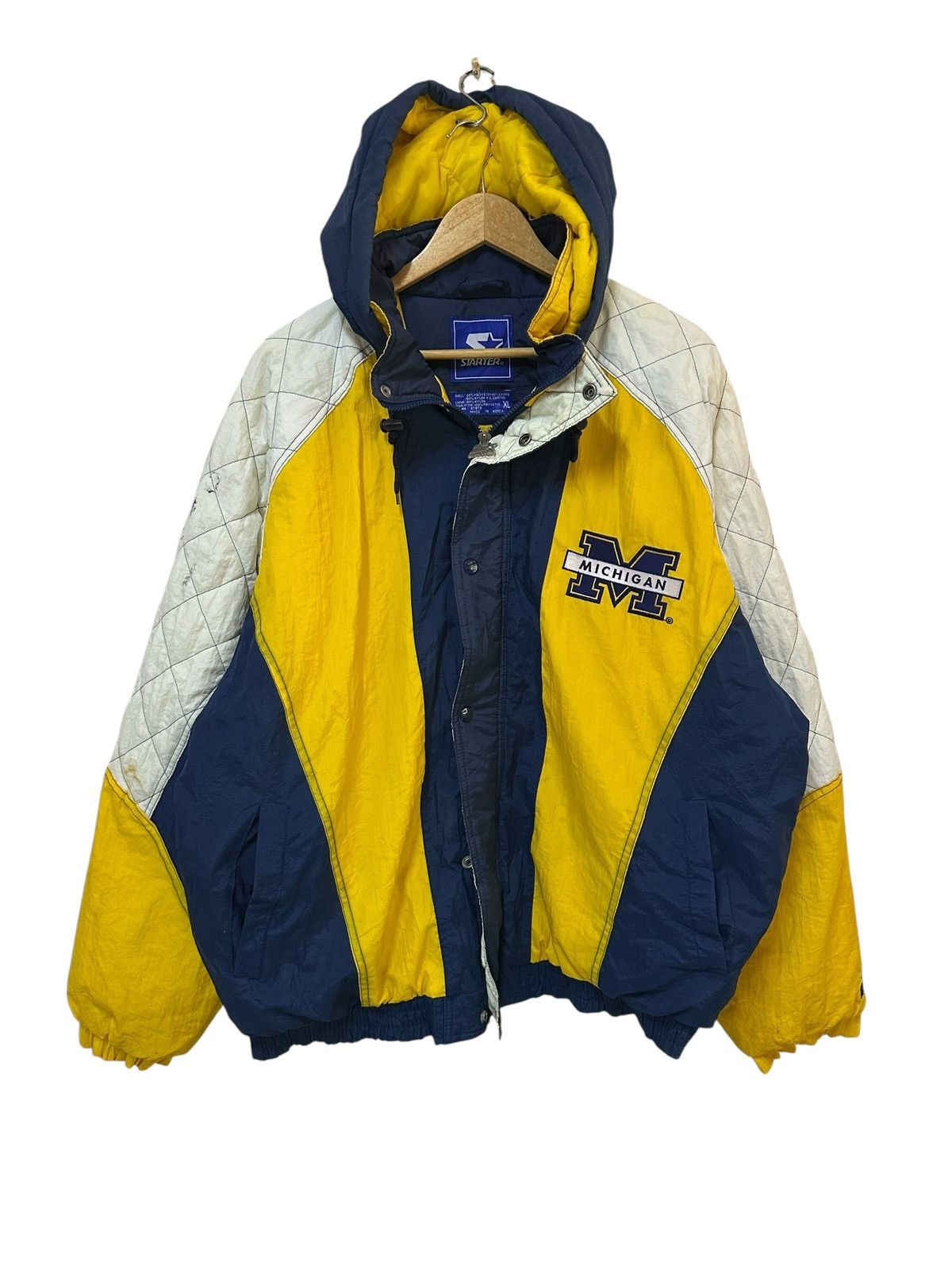 Starter Vintage starter Michigan Winter Jacket Size US L / EU 52-54 / 3 - 7 Thumbnail