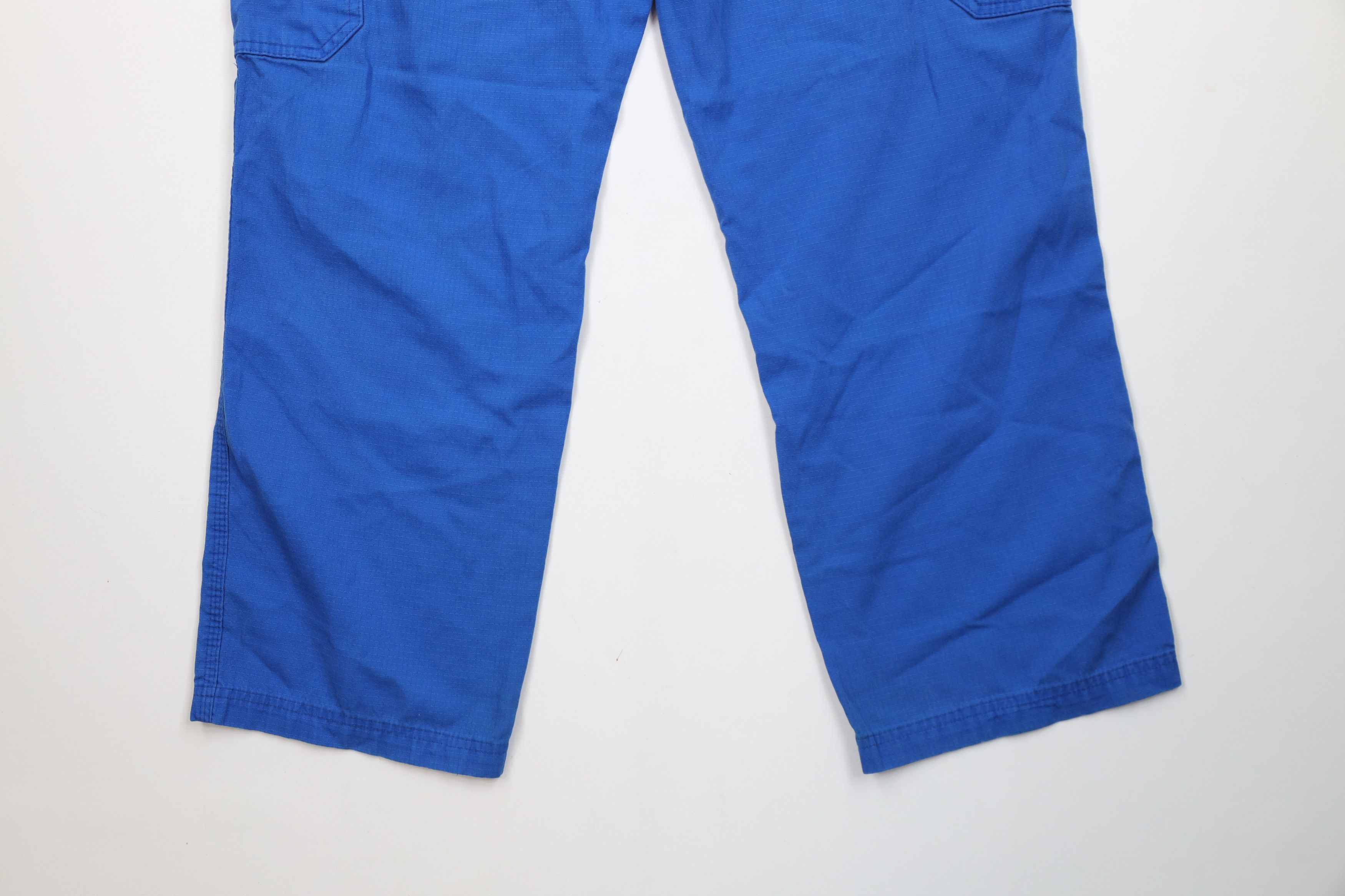 Carhartt Vintage Carhartt Spell Wide Leg Ripstop Scrubs Pants Blue Size US 36 / EU 52 - 13 Thumbnail