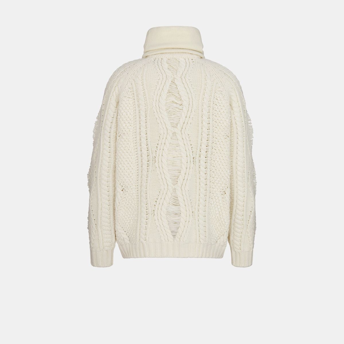 Dior o1bcso1str0326 Turtleneck Sweater in White Size US S / EU 44-46 / 1 - 2 Thumbnail