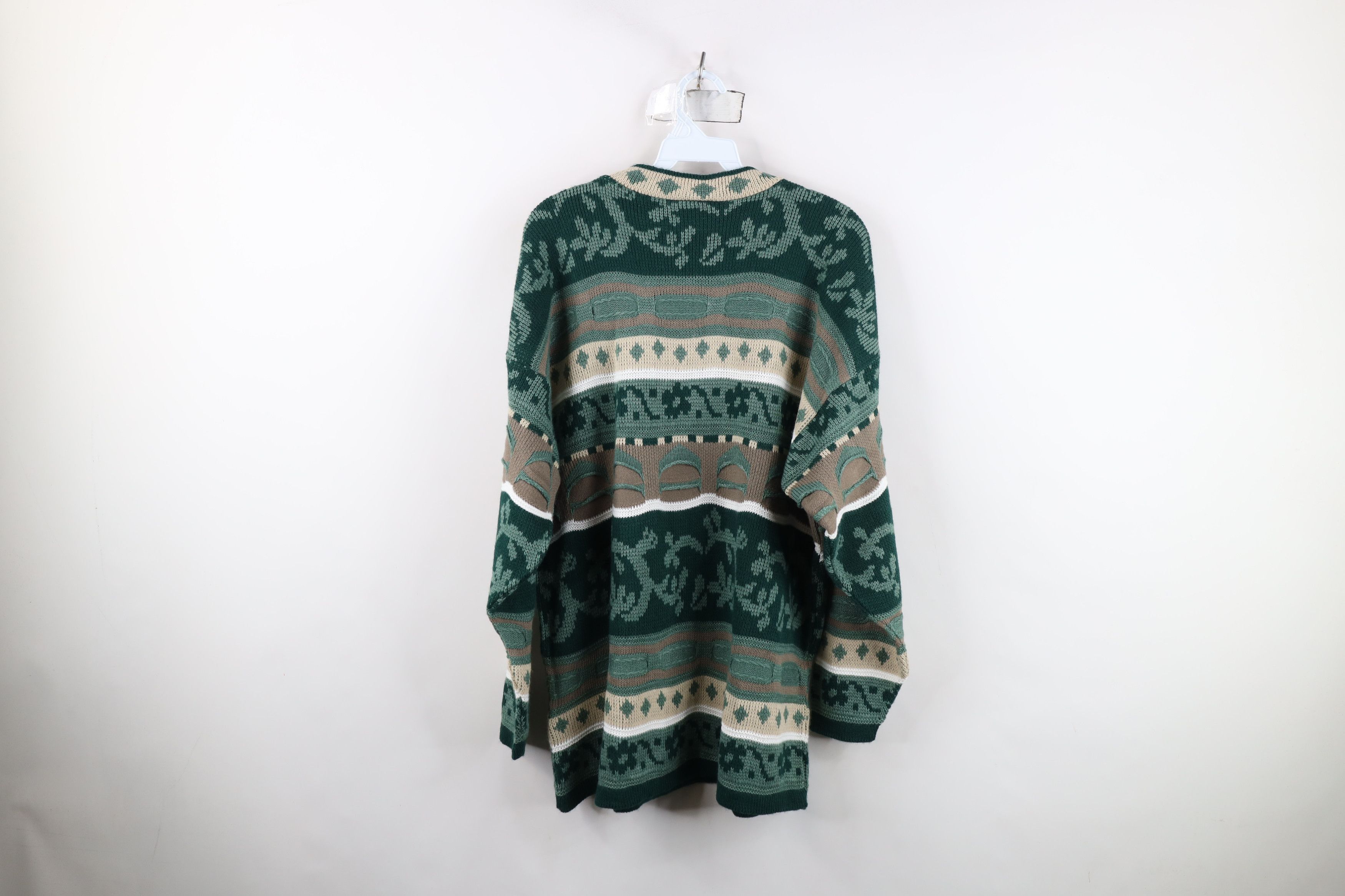 Vintage Deadstock Vintage 90s Streetwear Knit Crewneck Sweater USA Size M / US 6-8 / IT 42-44 - 9 Thumbnail