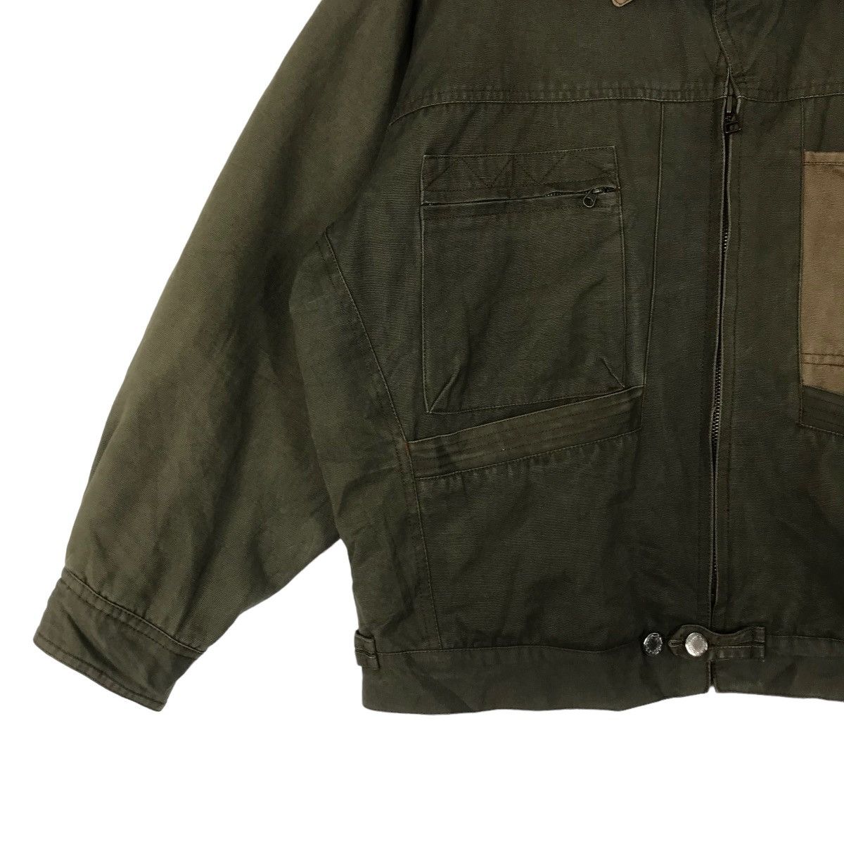 Japanese Brand 🔥 REFINED BIO SQUAD SURVIVAL MULTI POCKET BOMBER JACKET Size US M / EU 48-50 / 2 - 3 Thumbnail