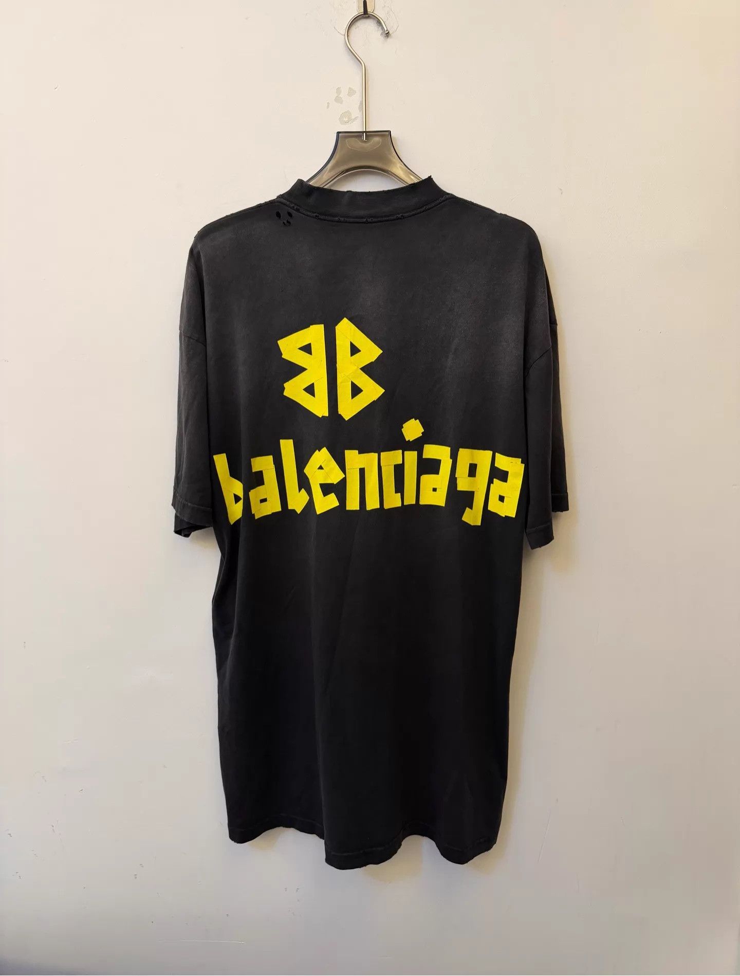 Balenciaga Balenciaga TAPE TYPE SS24 Tape Logo Tee - shirt SZ1 Size US S / EU 44-46 / 1 - 2 Thumbnail