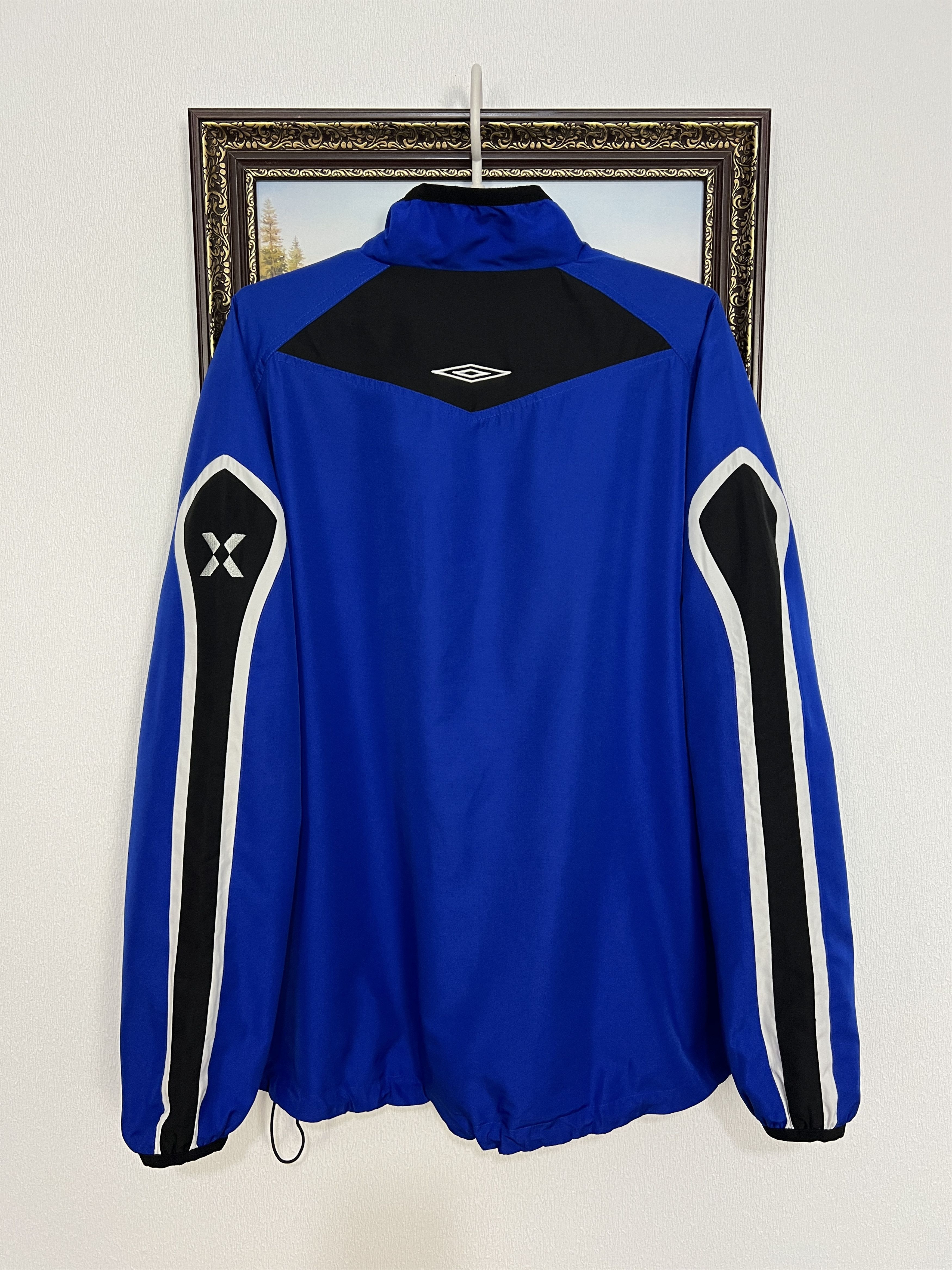 Umbro Vintage Molde Football Train Jacket Blue Track Top Soccer Size US M / EU 48-50 / 2 - 10 Thumbnail