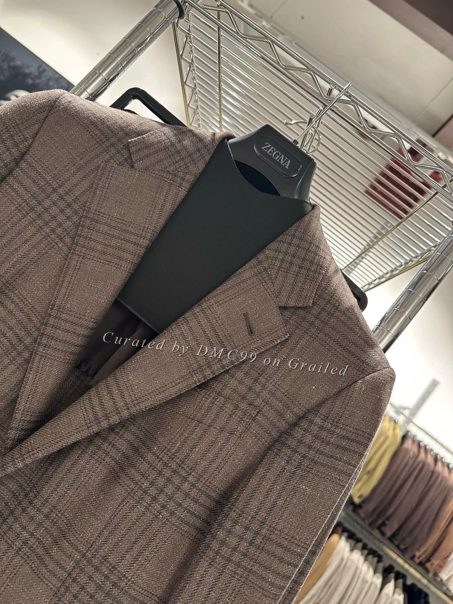 Ermenegildo Zegna Zegna Brown Men's Blazer 55968 Size US M / EU 48-50 / 2 - 2 Thumbnail