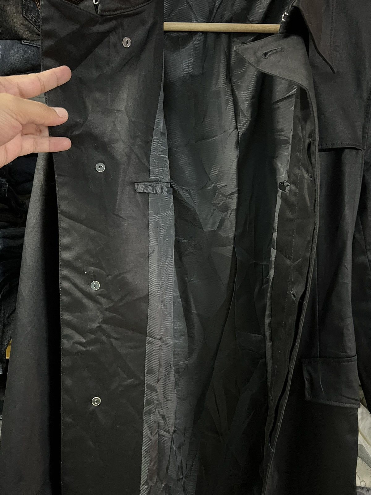 If Six Was Nine × Le Grande Bleu (L.G.B.) × Tornado Mart TORNADO MART TRENCH COAT VERY RARE Size S / US 4 / IT 40 - 8 Thumbnail