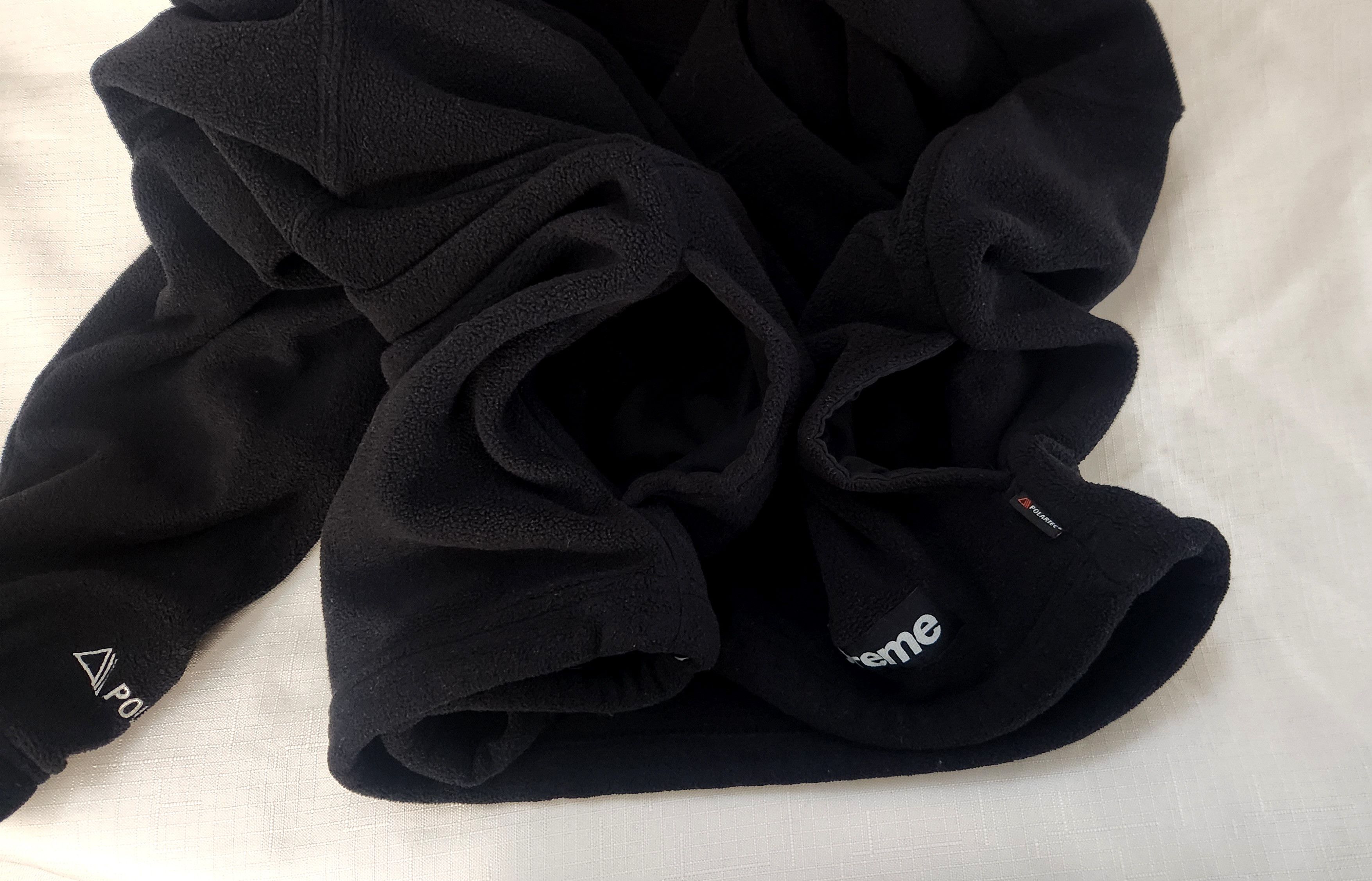 Supreme Supreme x Polartec Mock Neck Pullover Black White sweater S Size US S / EU 44-46 / 1 - 15 Thumbnail