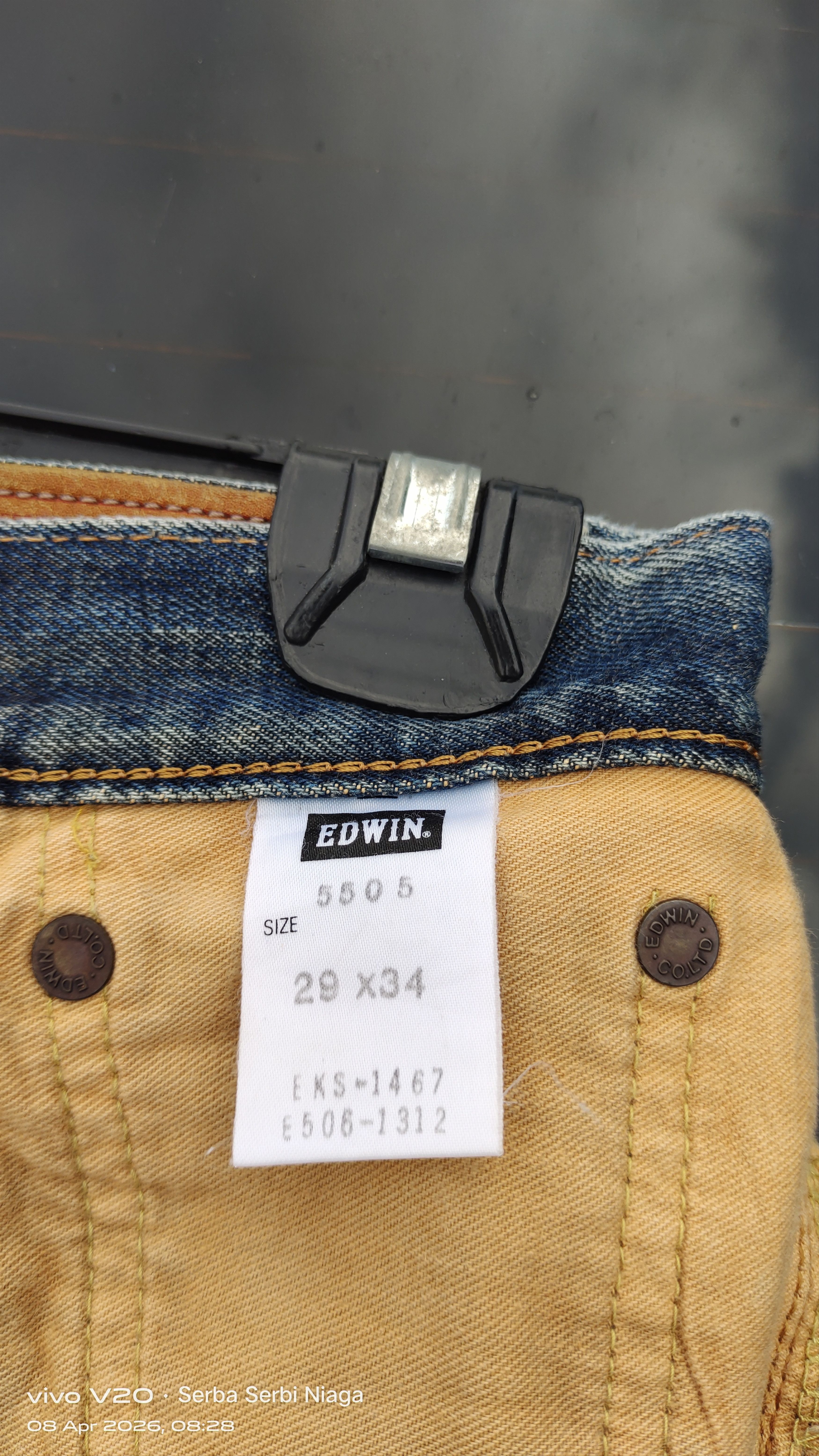 Kapital Trash Edwin Selvedge Jeans Japan Distress Rusty Size US 30 / EU 46 - 8 Thumbnail