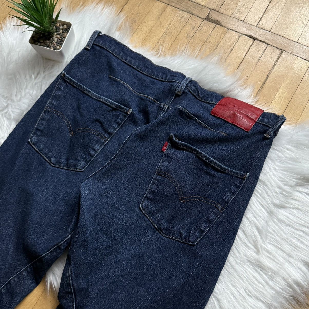 Levi's 📌 Vintage 00s Levi's Engineered Y2K Regular Jeans Size US 33 - 14 Thumbnail