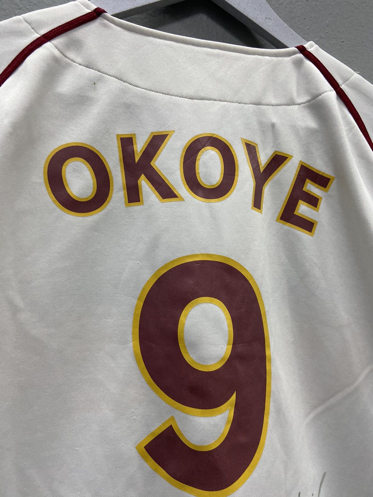 MLB TOHOKO RAKUTEN EAGLES LOUIS OKOYE 9 JERSEY 2019 autograph Size US L / EU 52-54 / 3 - 7 Thumbnail