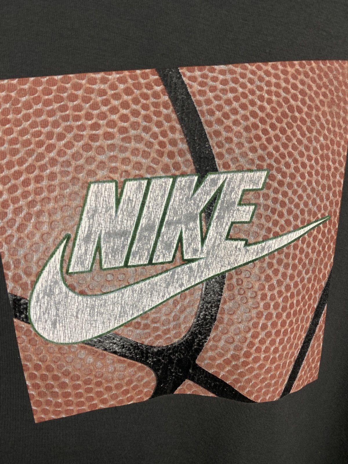 Nike × Vintage 🏀 Vintage 90s Nike Basketball T-Shirt Swoosh Rare Retro Hype Size US M / EU 48-50 / 2 - 7 Thumbnail