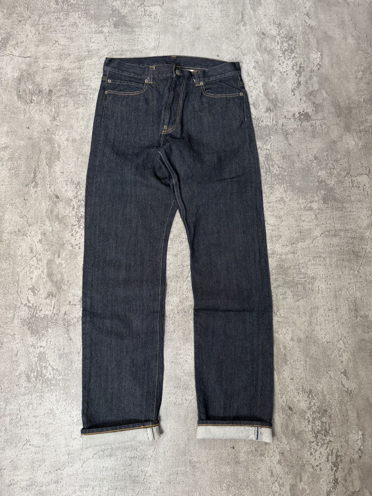 Undercover UNDERCOVER BLUE JEANS WITH CHAIN STITCHING Size US 31 - 1 Thumbnail