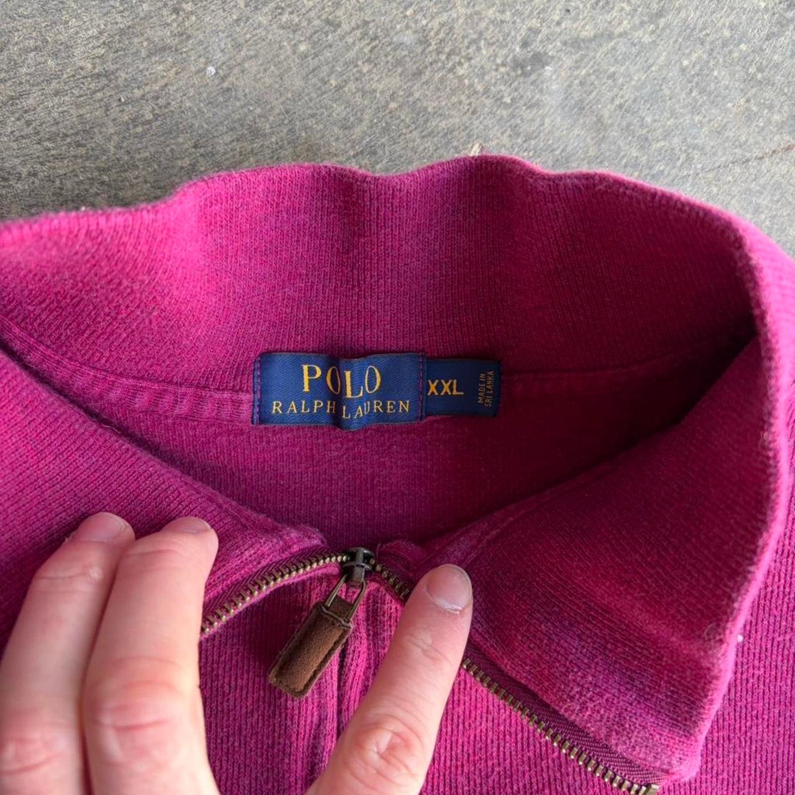 Polo Ralph Lauren 2000s polo ralph lauren quarter zip Size US XL / EU 56 / 4 - 4 Thumbnail