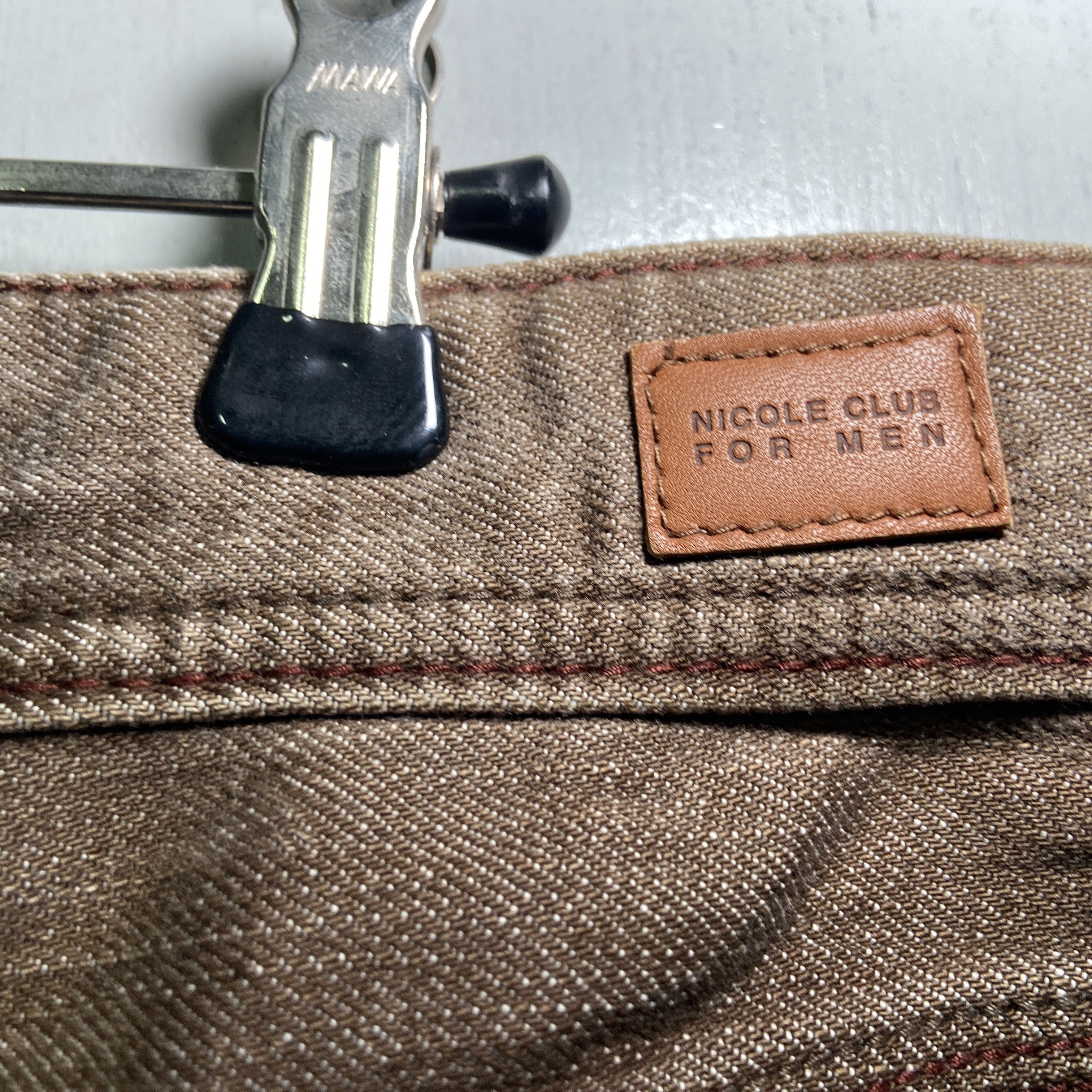 Nicole Club RARE NCFM NICOLE CLUB FOR MEN VINTAGE JAPANESE DENIM JEANS Size US 32 / EU 48 - 9 Thumbnail
