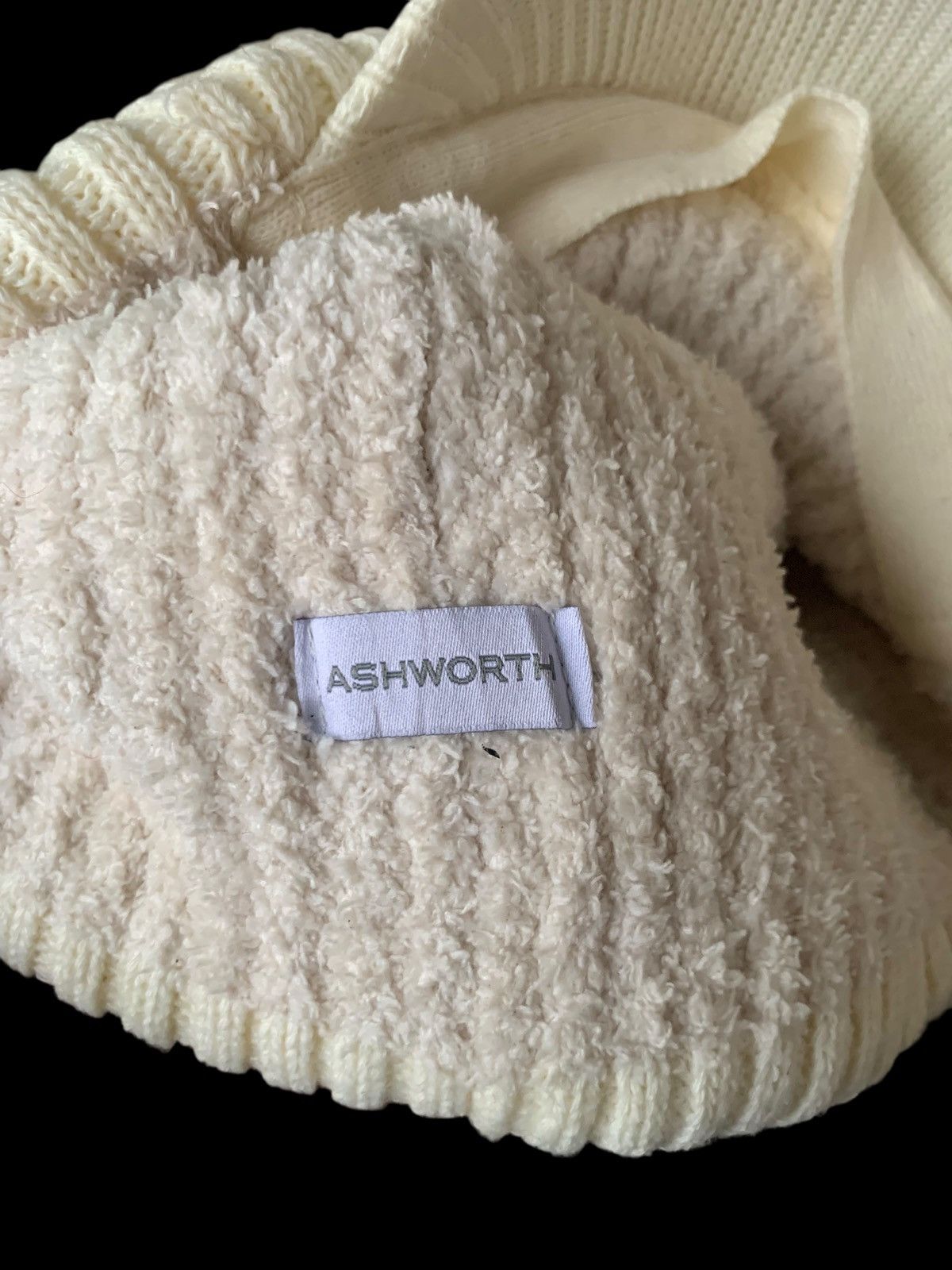 Japanese Brand × Kapital × Vintage Rare Ashworth Knitting Big Beanie Cap Japanese Style Size ONE SIZE - 13 Thumbnail