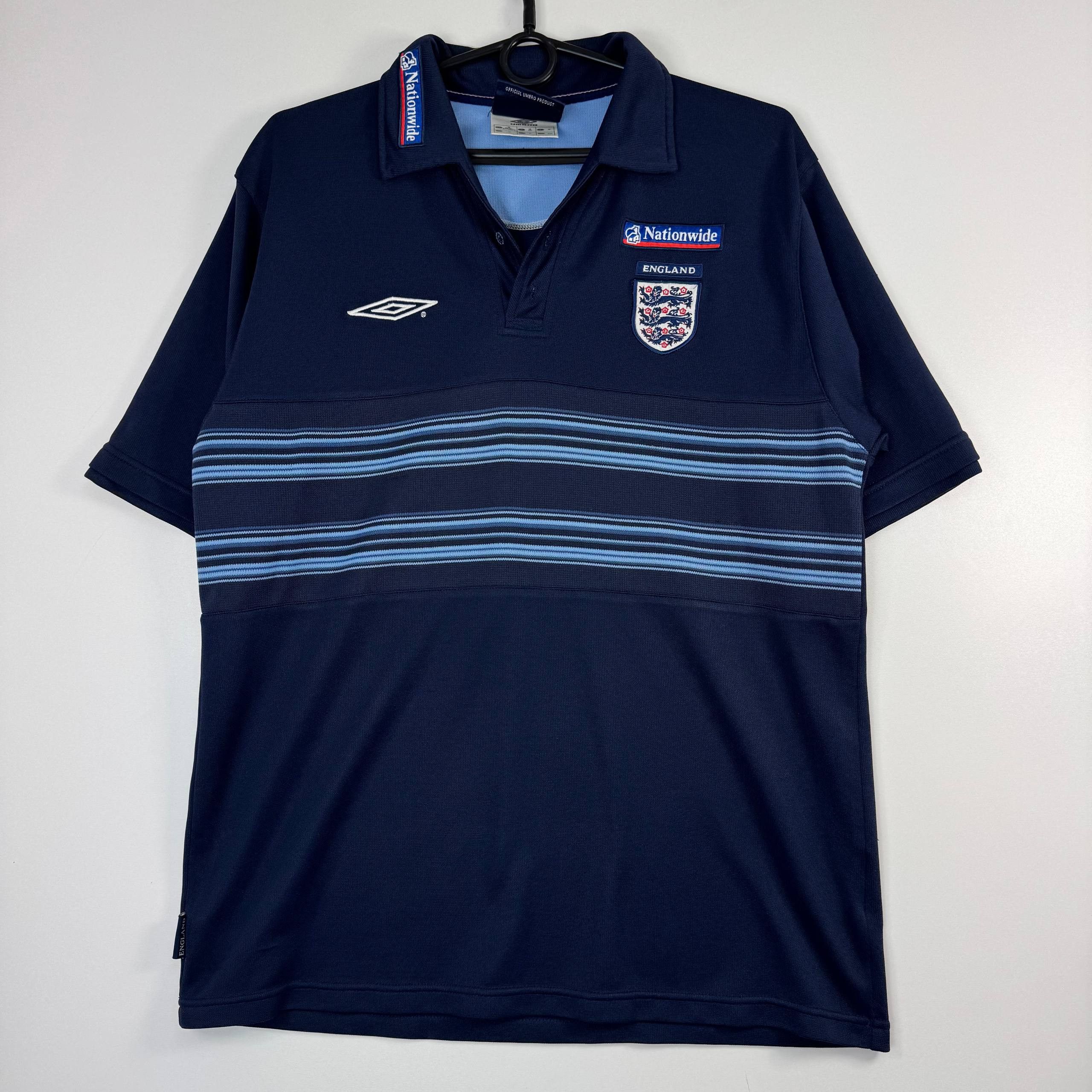 Umbro England National Team Umbro Polo Shirt Sponsor Blue Size M Size US M / EU 48-50 / 2 - 1 Thumbnail