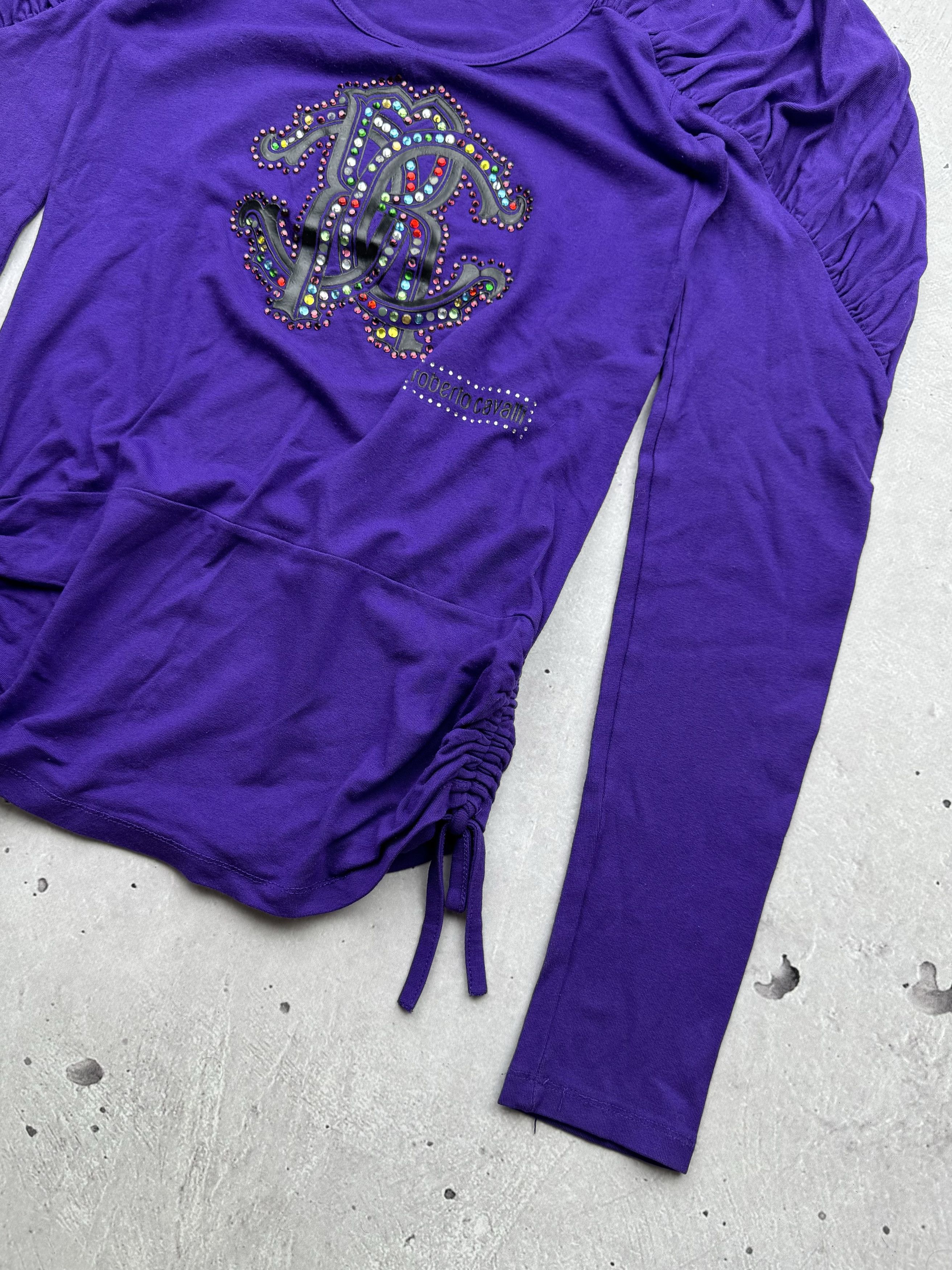Just Cavalli × Roberto Cavalli × Vintage Roberto Cavalli Vintage Bondage Blouse Size M / US 6-8 / IT 42-44 - 3 Thumbnail