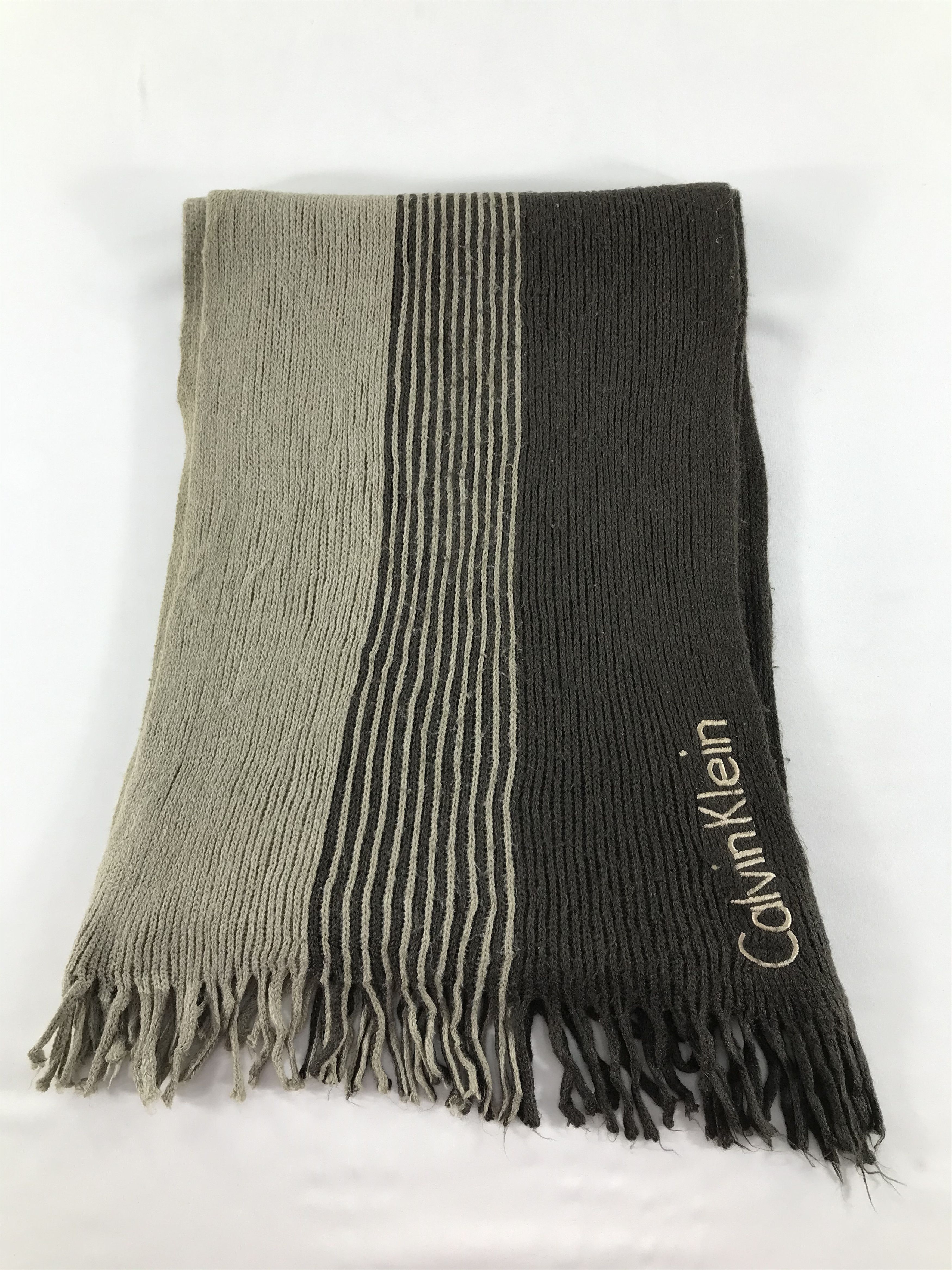 Calvin Klein Vintage Calvin Klein Scarf/Muffler/Neckwear MF1615 Size ONE SIZE - 2 Thumbnail