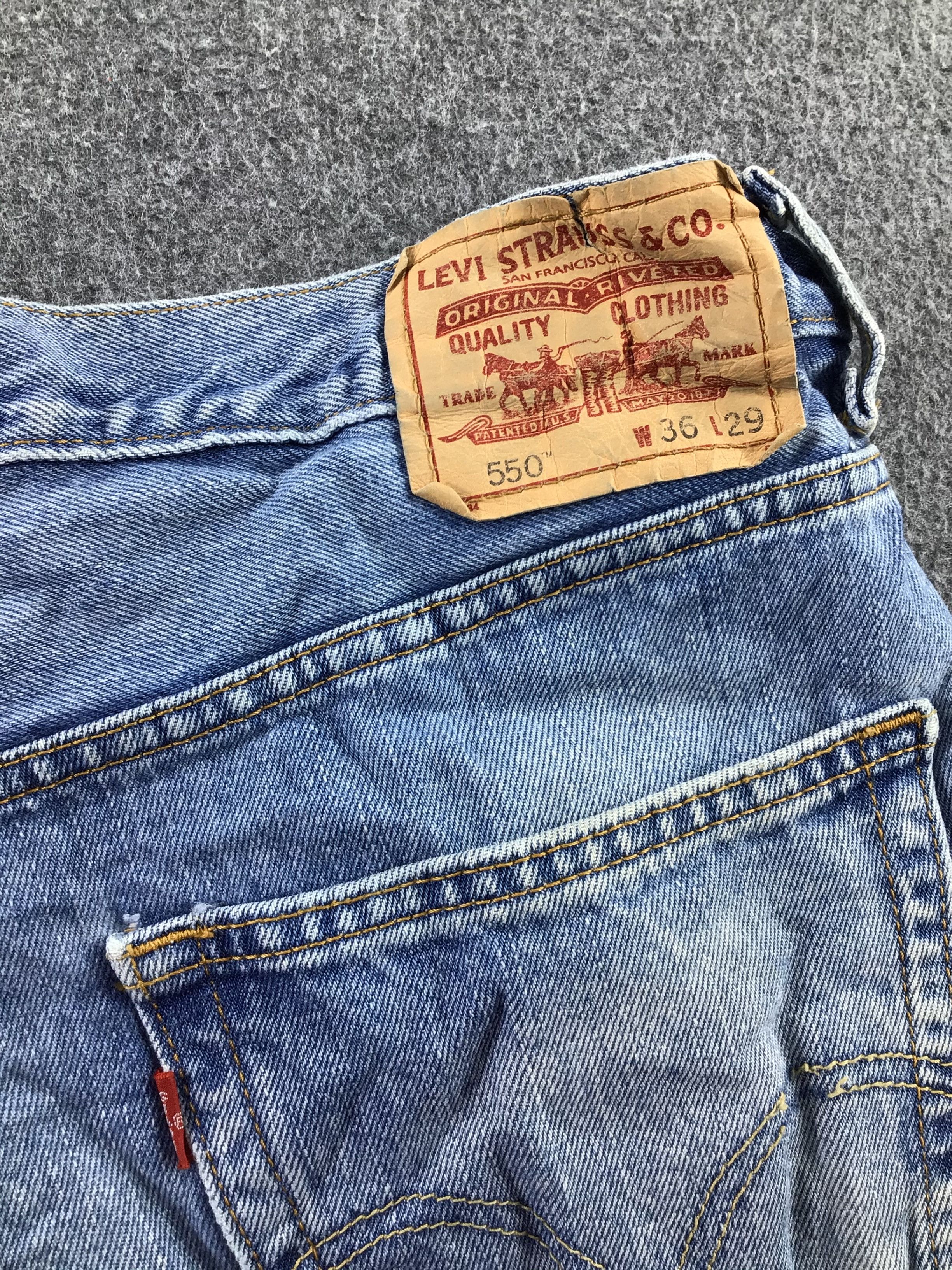 Levi's × Vintage Vintage Levis 550 Jeans-JM218 Size US 37 - 6 Thumbnail
