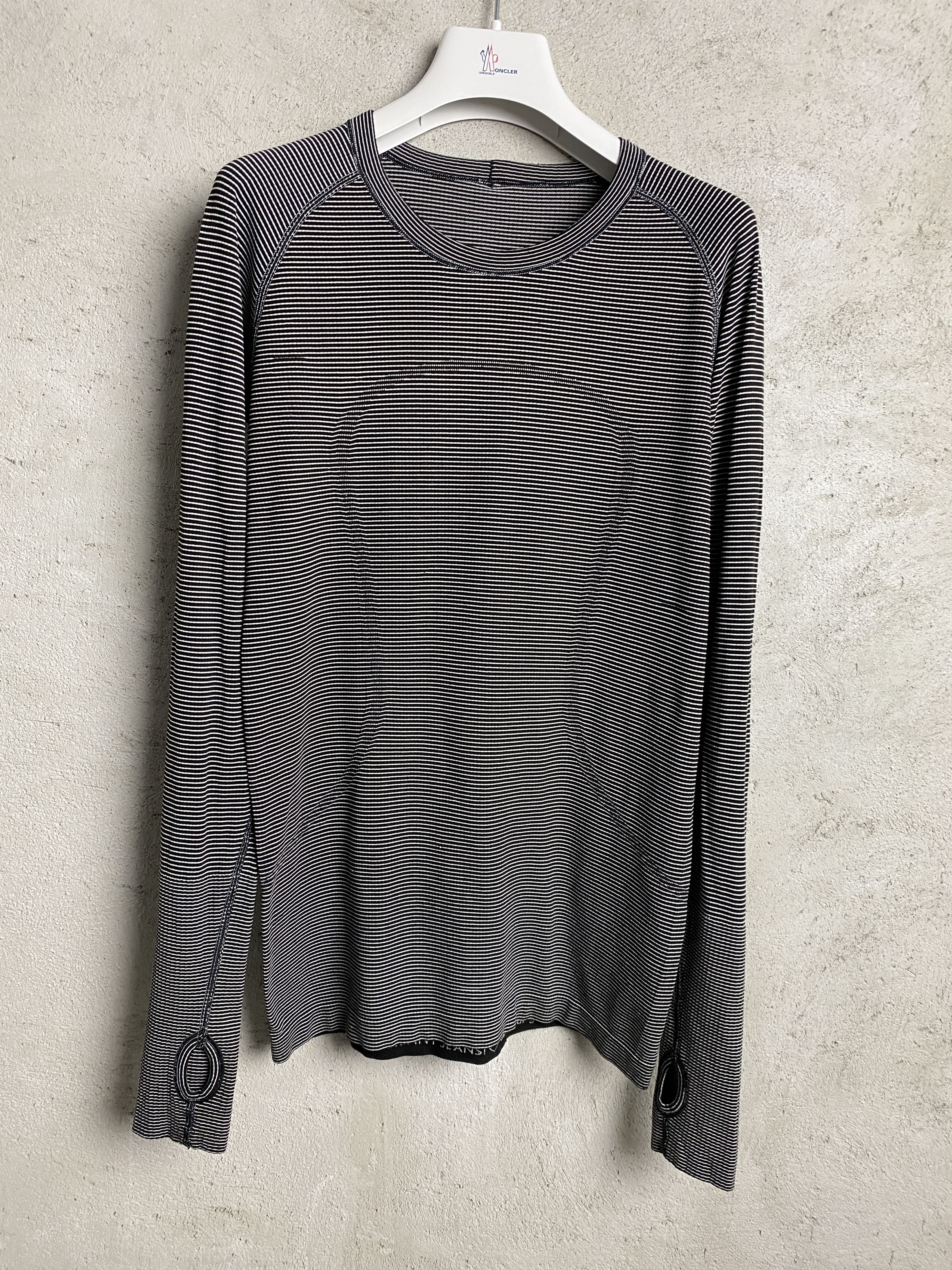 Lululemon Lululemon Swiftly Tech long sleeve t-shirt striped yoga gym Size M / US 6-8 / IT 42-44 - 1 Thumbnail