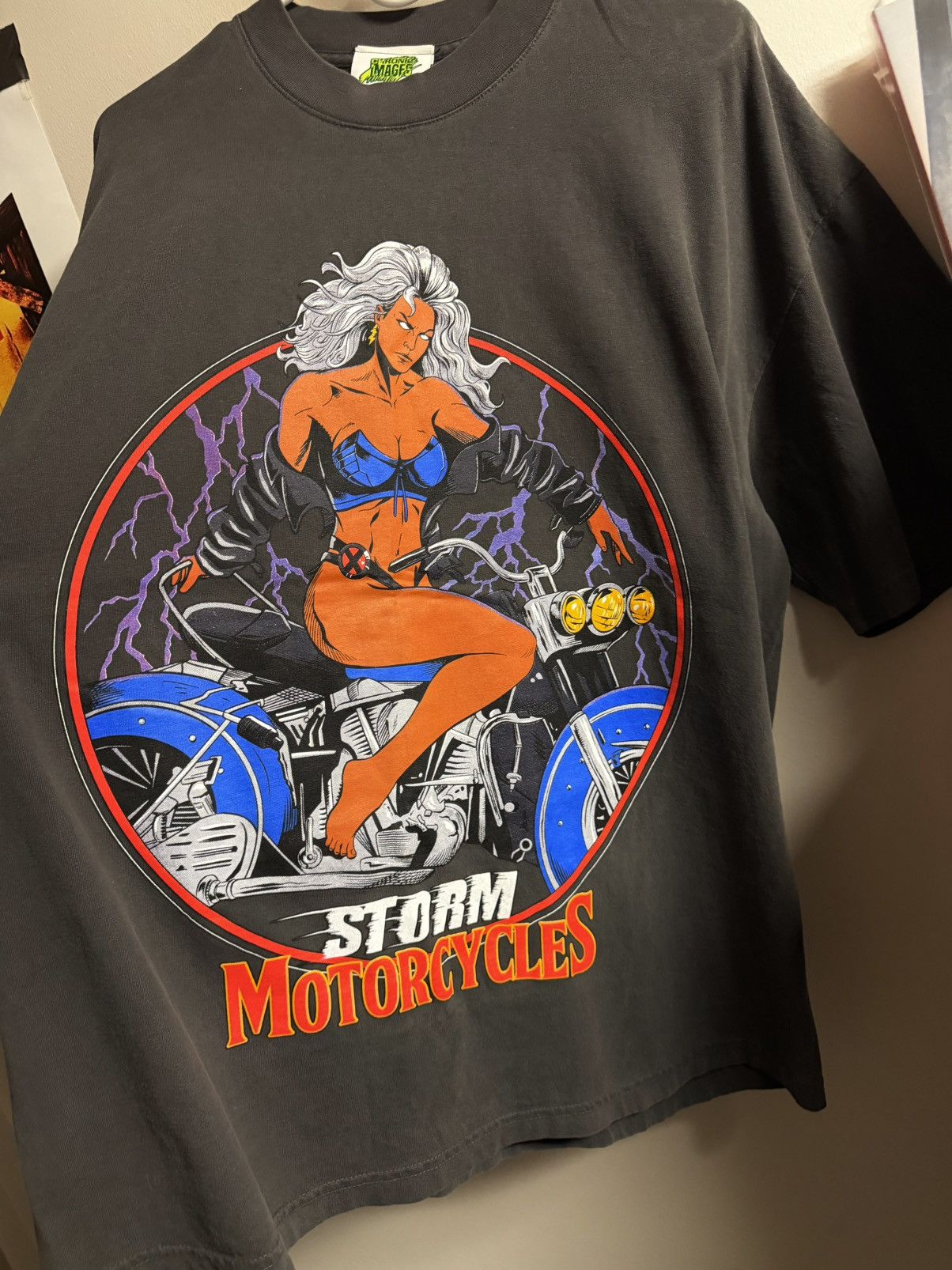 Vintage Chronic Images Storm Motorcycles Tee Size US XL / EU 56 / 4 - 2 Thumbnail