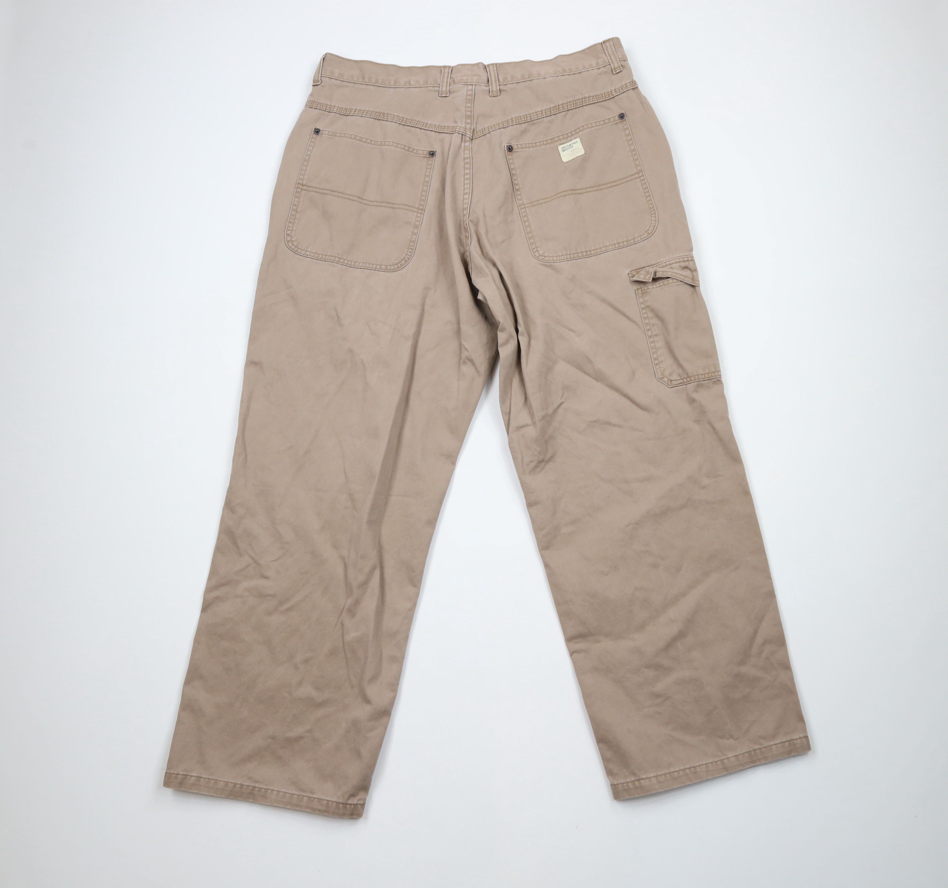 American Eagle Outfitters × Vintage Vintage American Eagle Outfitters Workwear Carpenter Pants Size US 36 / EU 52 - 7 Thumbnail