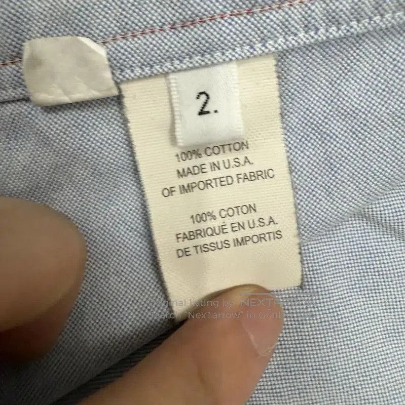Thom Browne Thom Browne Multicolor Cotton Men's Shirt . Size US M / EU 48-50 / 2 - 4 Thumbnail