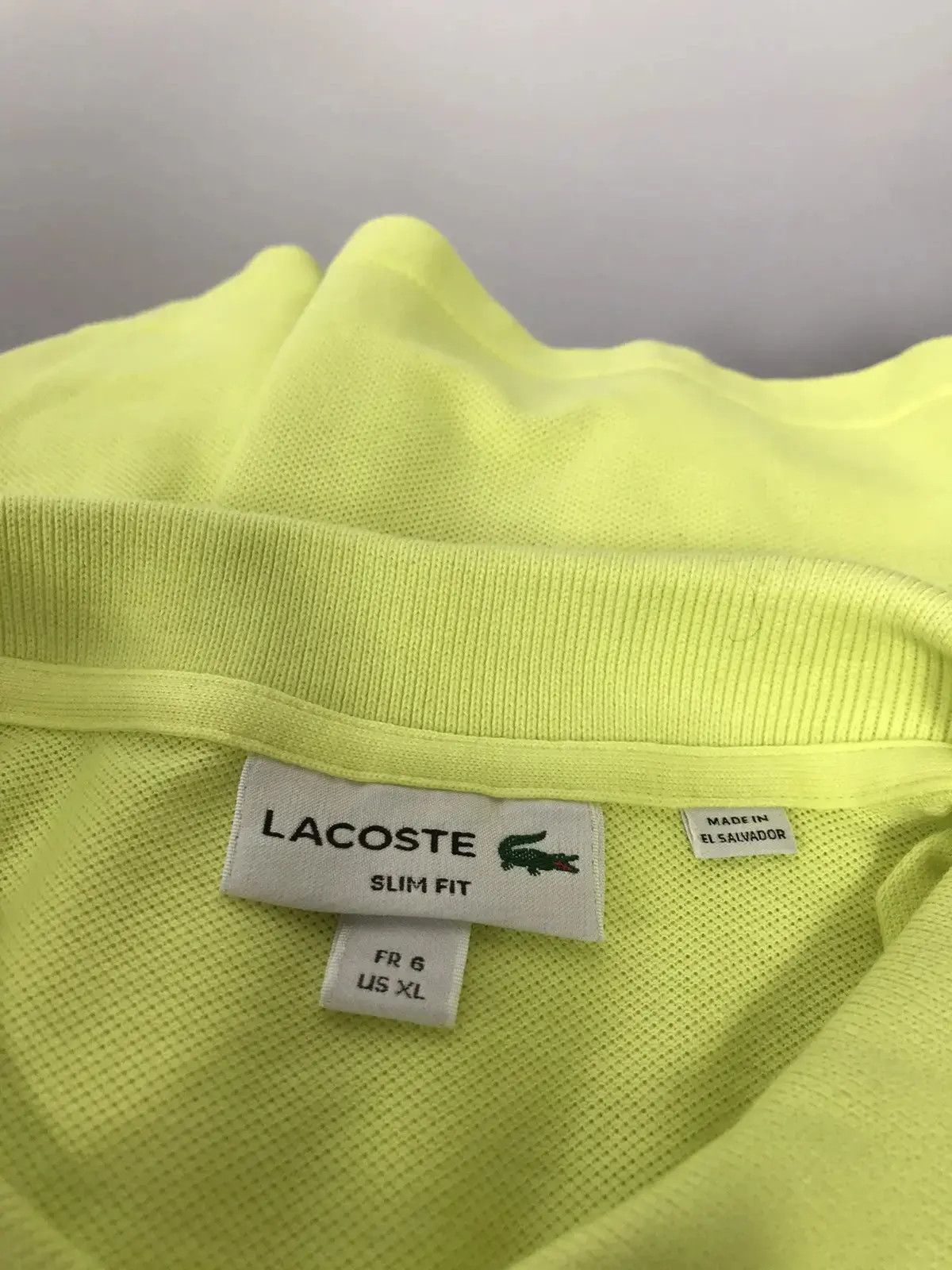Designer × Lacoste × Vintage Lacoste polo t-shirt size xl Size US XL / EU 56 / 4 - 3 Thumbnail