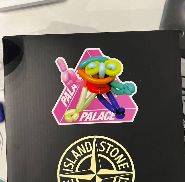 Palace Palace Tri-Twister Sticker 4 Size ONE SIZE - 2 Thumbnail