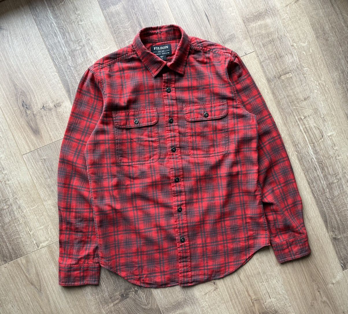 Filson × Flannel Filson flannel Plaid Button Down Shirt Size US S / EU 44-46 / 1 - 1 Thumbnail