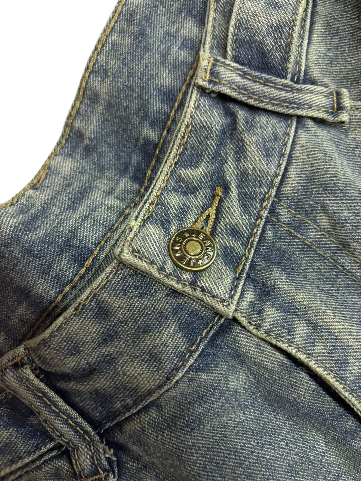 Japanese Brand × Le Grande Bleu (L.G.B.) Vintage Japanese Baggy Distressed Mud Washed Original Jeans Size US 29 - 6 Thumbnail