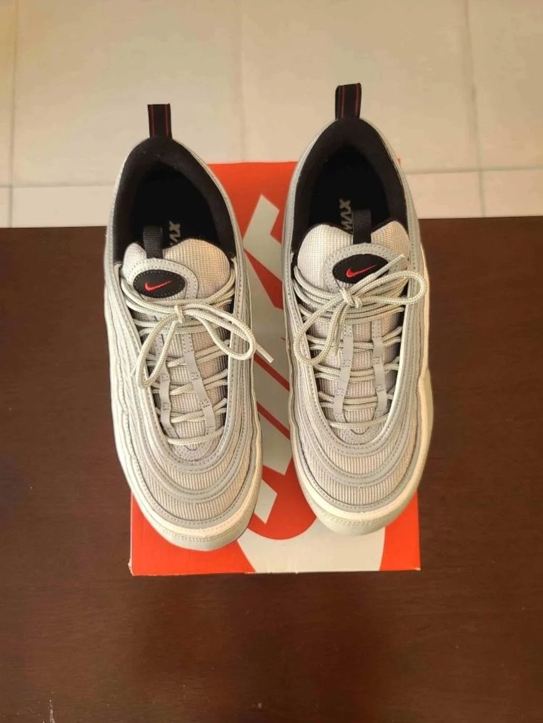 Nike Air VaporMax 97' Silver Bullet Size US 11 / EU 44 - 7 Thumbnail
