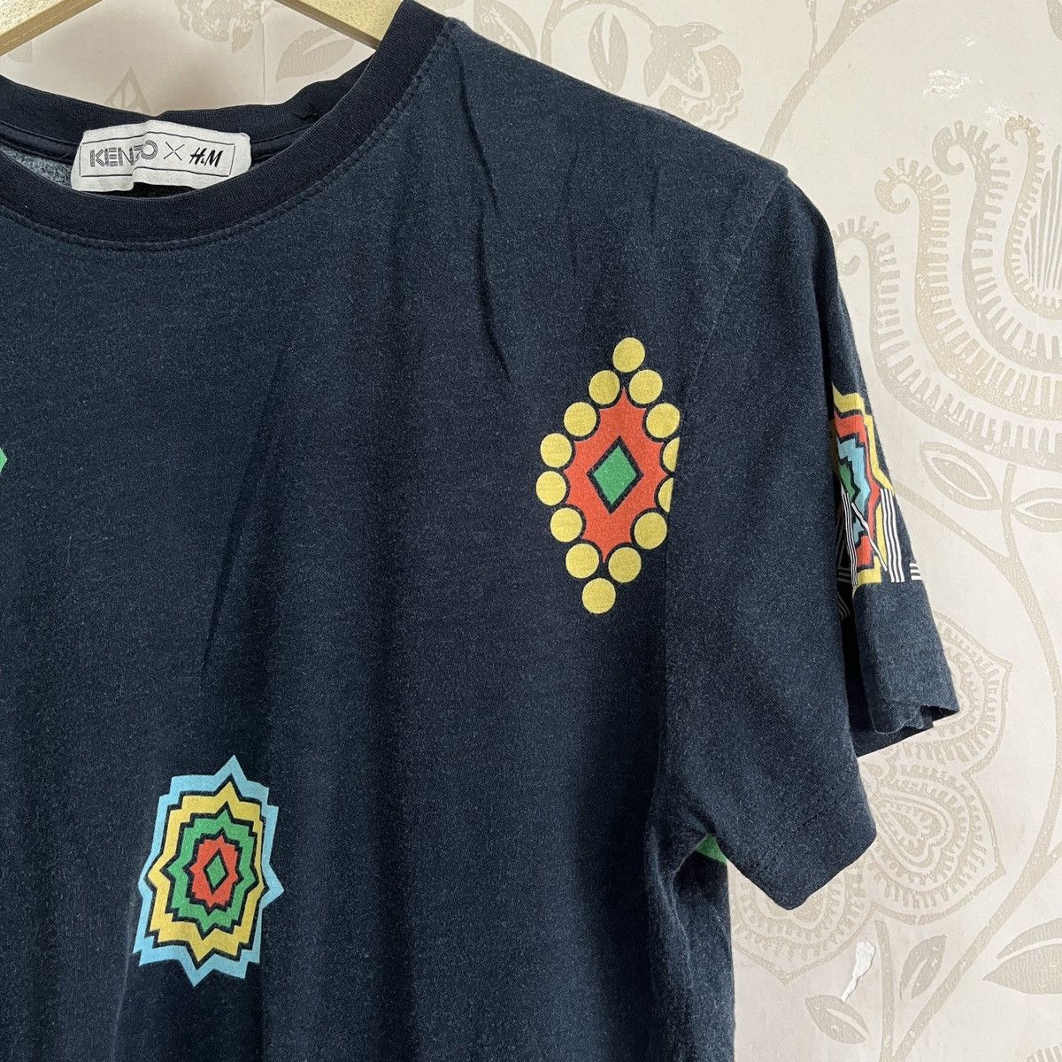 H&M × Kenzo Rare Full Printed Kenzo Paris & HM Black Tees Size US M / EU 48-50 / 2 - 4 Thumbnail