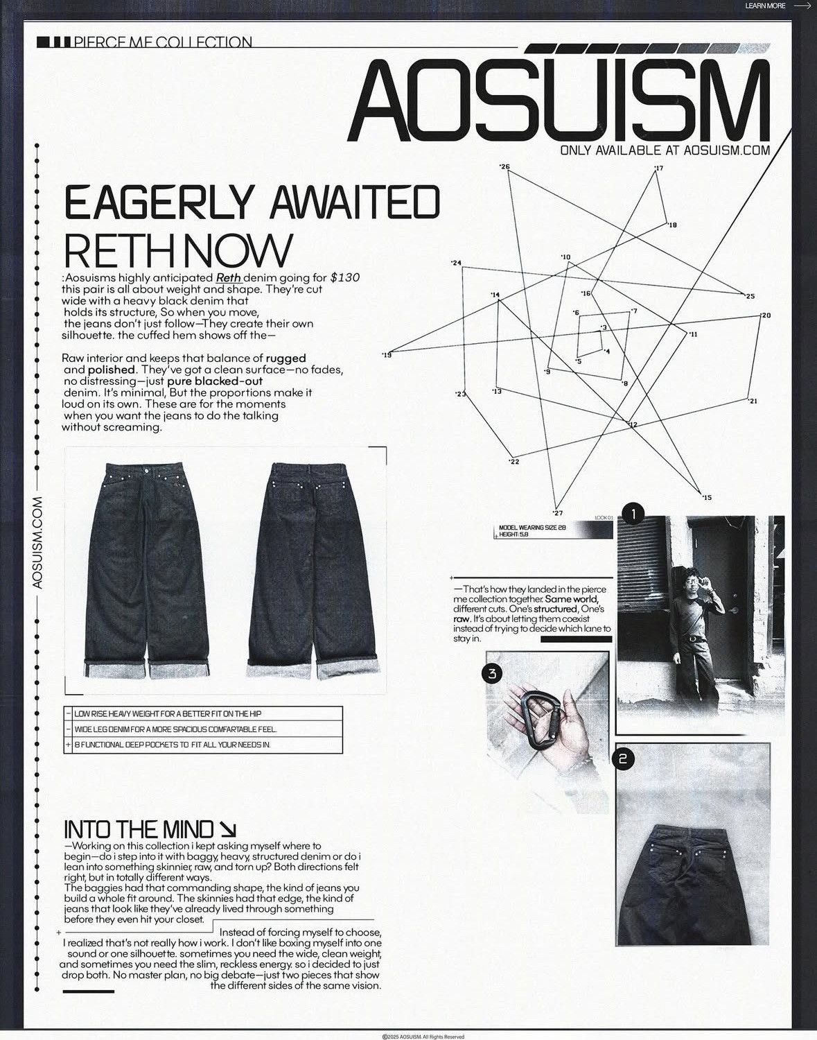 Other Aosuism Reth Denim Size US 31 - 19 Thumbnail