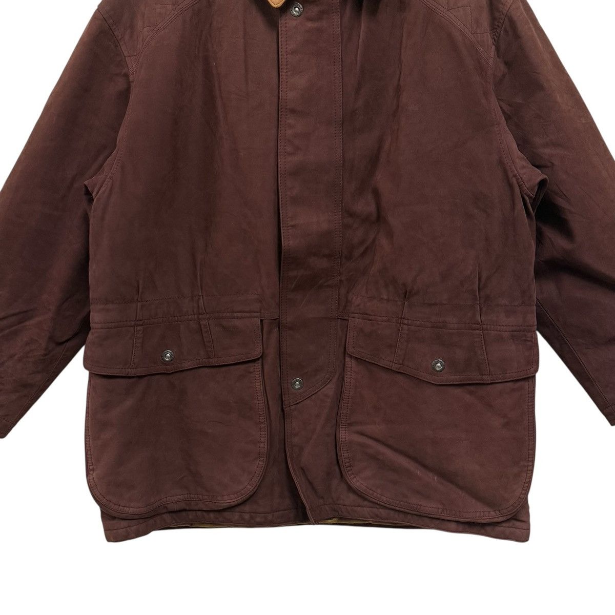 Genuine Leather Vintage Giovanotto Paisley Brown Leather Jacket Size US XL / EU 56 / 4 - 5 Thumbnail