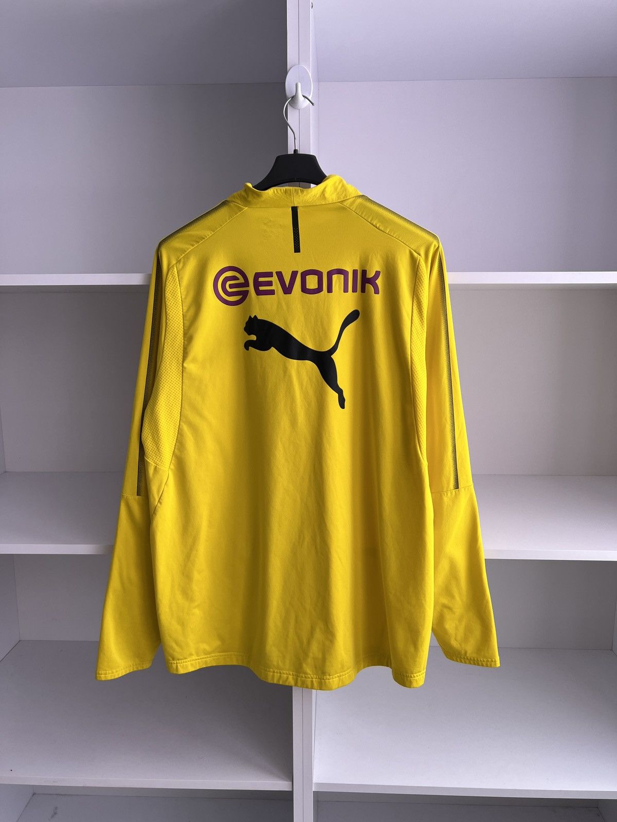 Vintage Vintage Borussia Dortmund 1/4 zip sweatshirt Size US XL / EU 56 / 4 - 11 Thumbnail