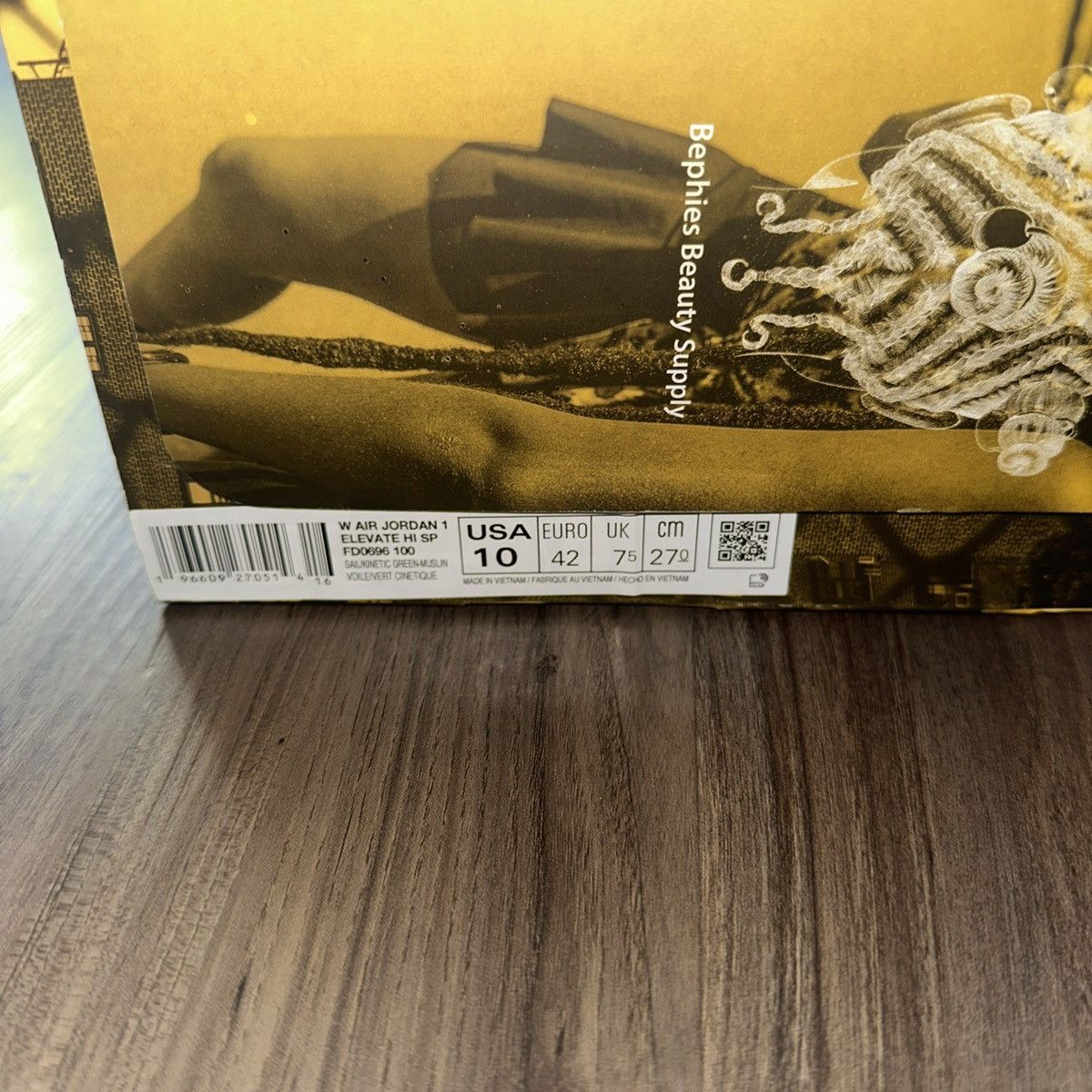 Nike Air Jordan 1 Elevate High x Bephies Beauty Size 10 Size US 10 / IT 40 - 10 Thumbnail