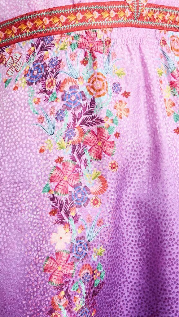 Other o1s22i1n0924 Silk Mini Dress in Purple Size XS / US 0-2 / IT 36-38 - 5 Thumbnail