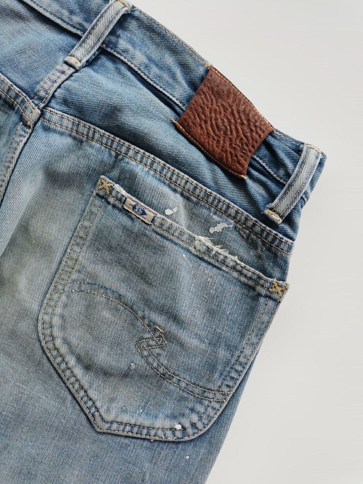 Pherrow's Pherrows Story Blue Selvedge Distressed Style Undercover Size US 28 / EU 44 - 9 Thumbnail