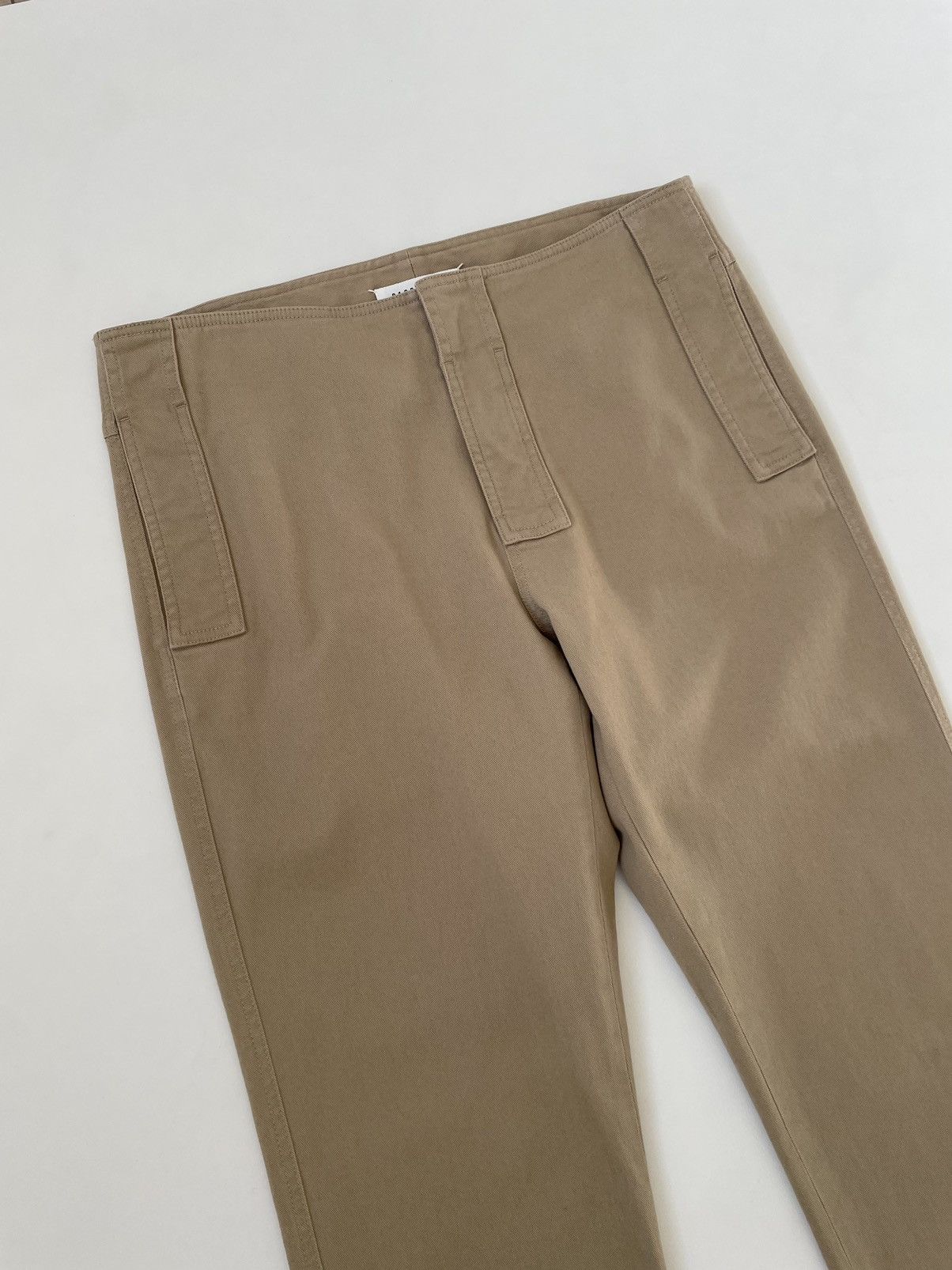 Maison Margiela A/W 17 Tan Cotton Utility Trousers Size US 32 / EU 48 - 4 Thumbnail