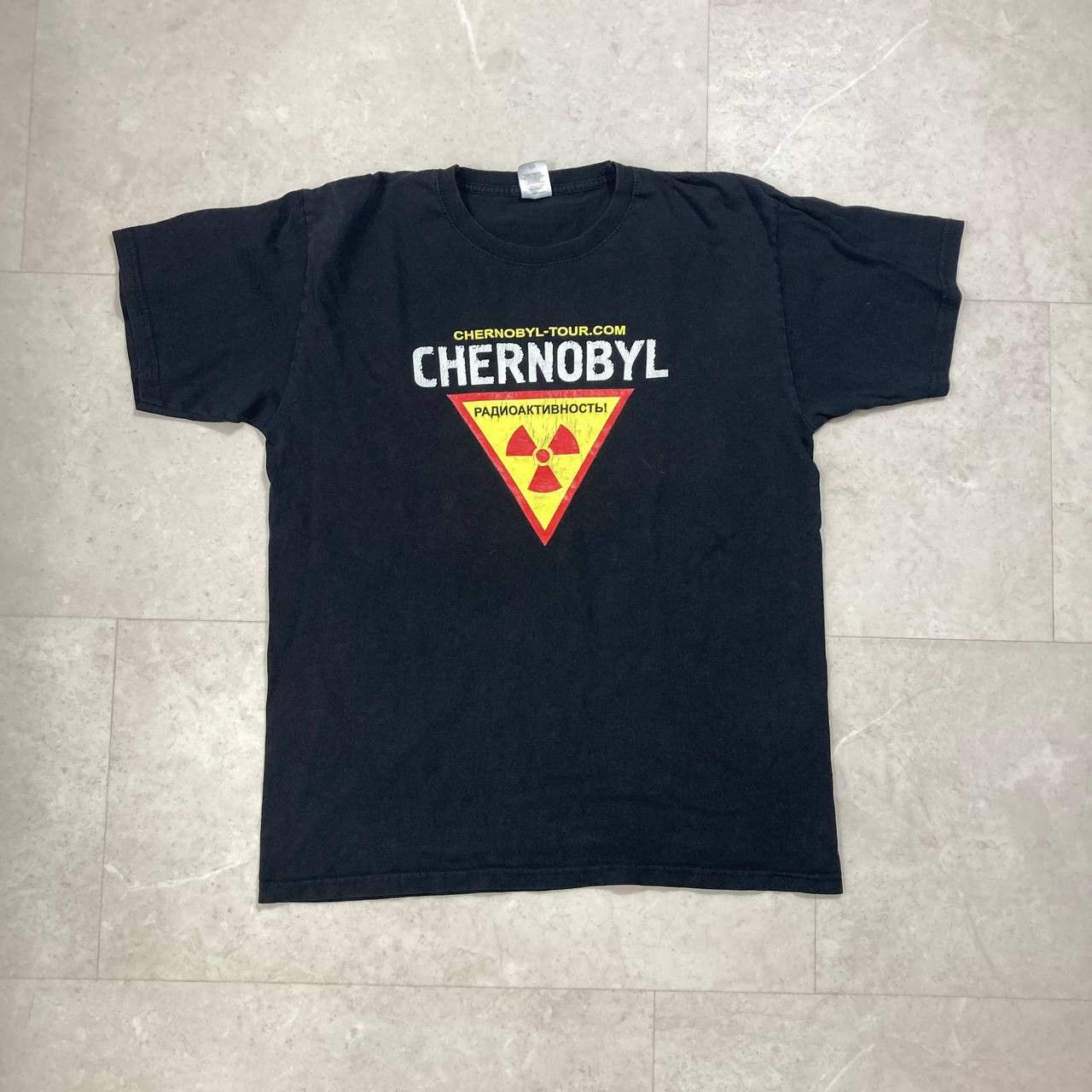 Expert Horror Vintage Chernobyl Radioactive USSR Ukraine Tour Tee Size US L / EU 52-54 / 3 - 1 Thumbnail