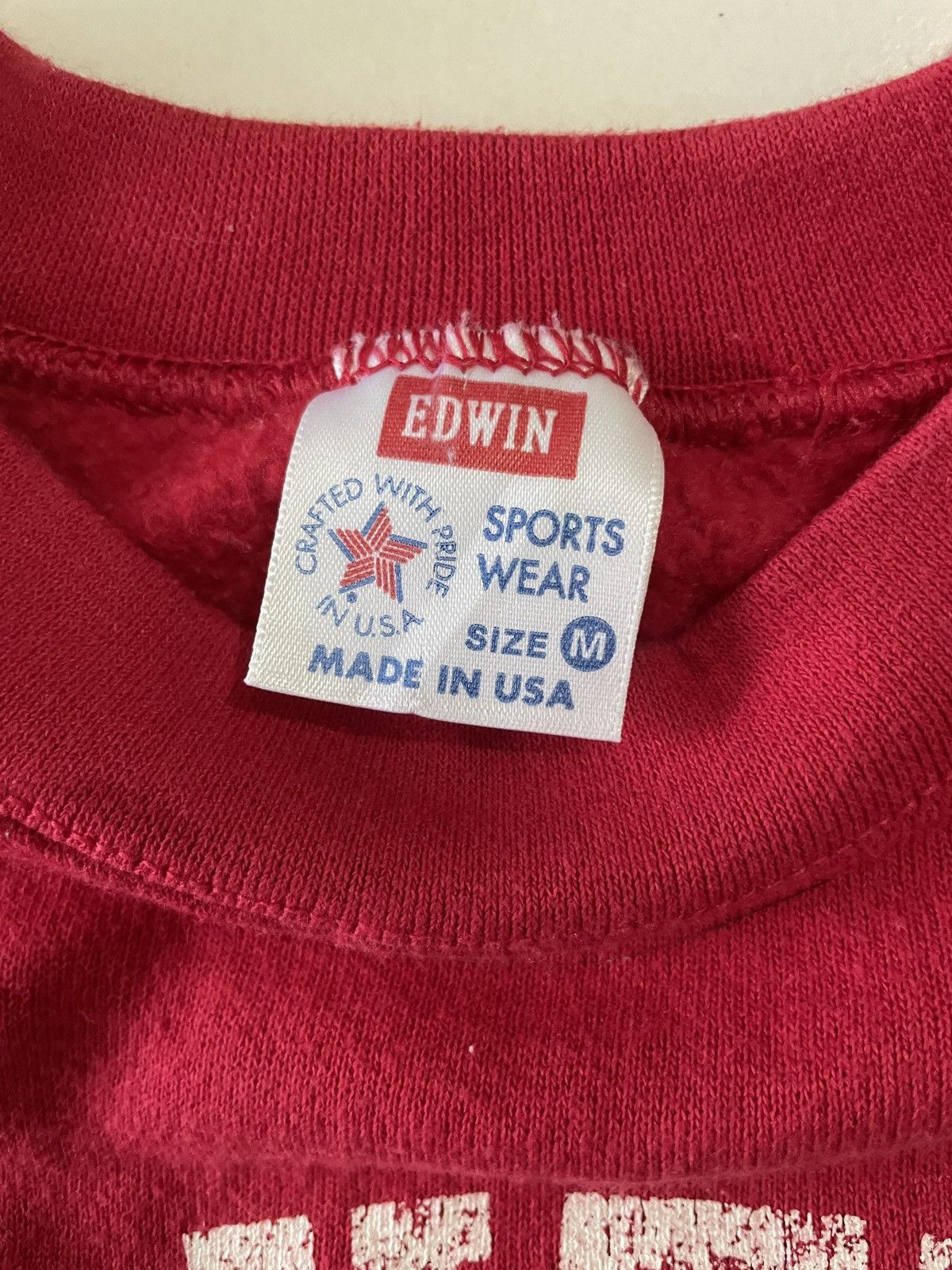 Edwin × Vintage Vintage 80s Edwin Sweatshirt Usa Size US M / EU 48-50 / 2 - 3 Thumbnail