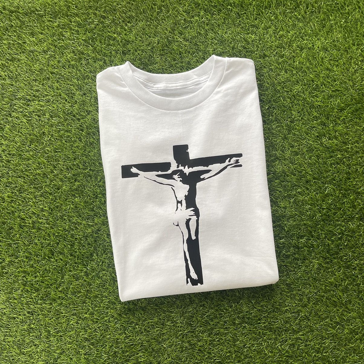 Vintage FATHER GOD TSHIRT Size US M / EU 48-50 / 2 - 2 Thumbnail