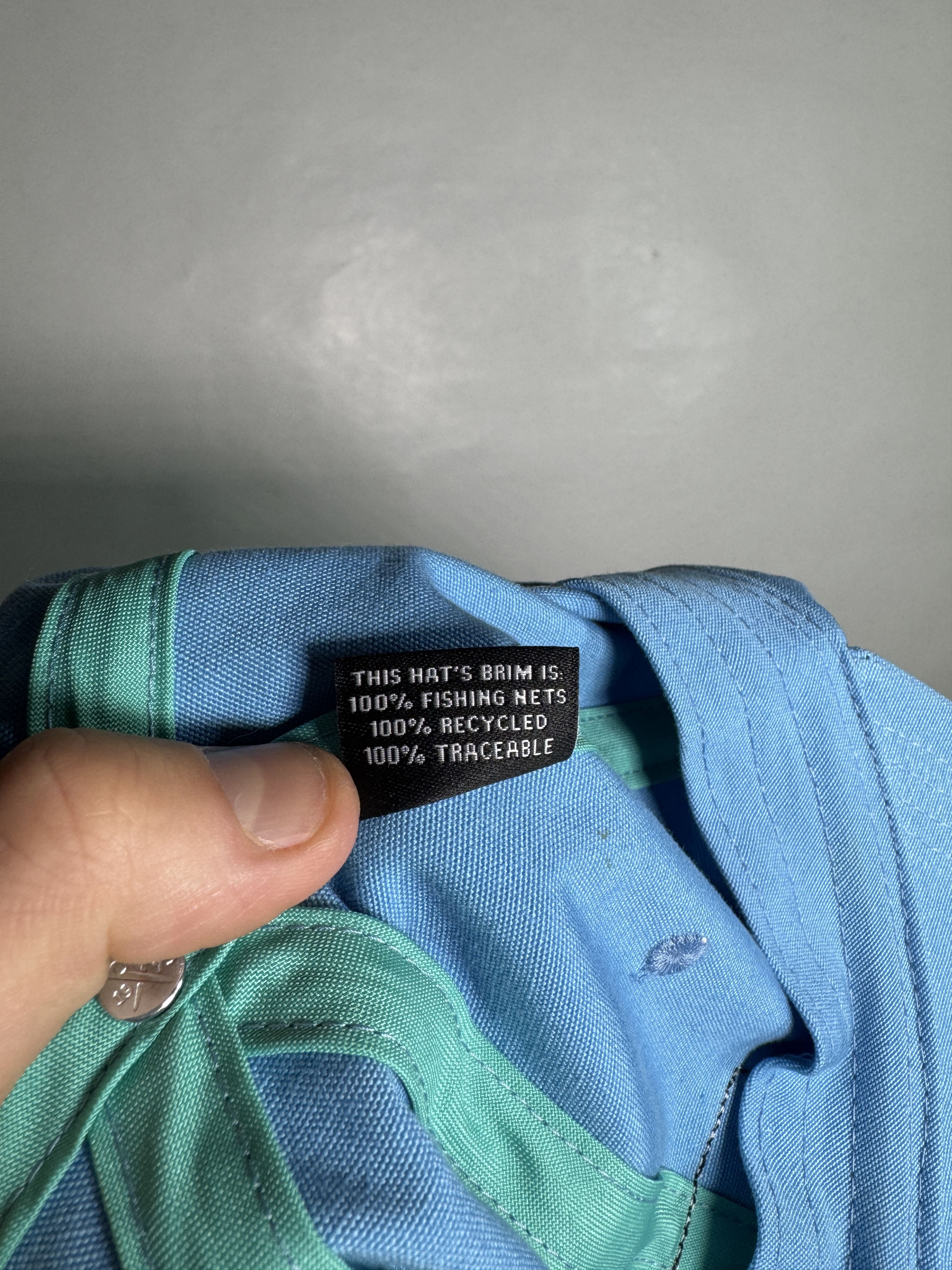 Patagonia Patagonia 6-panel Cap Outdoor Blue Hat Size ONE SIZE - 7 Thumbnail