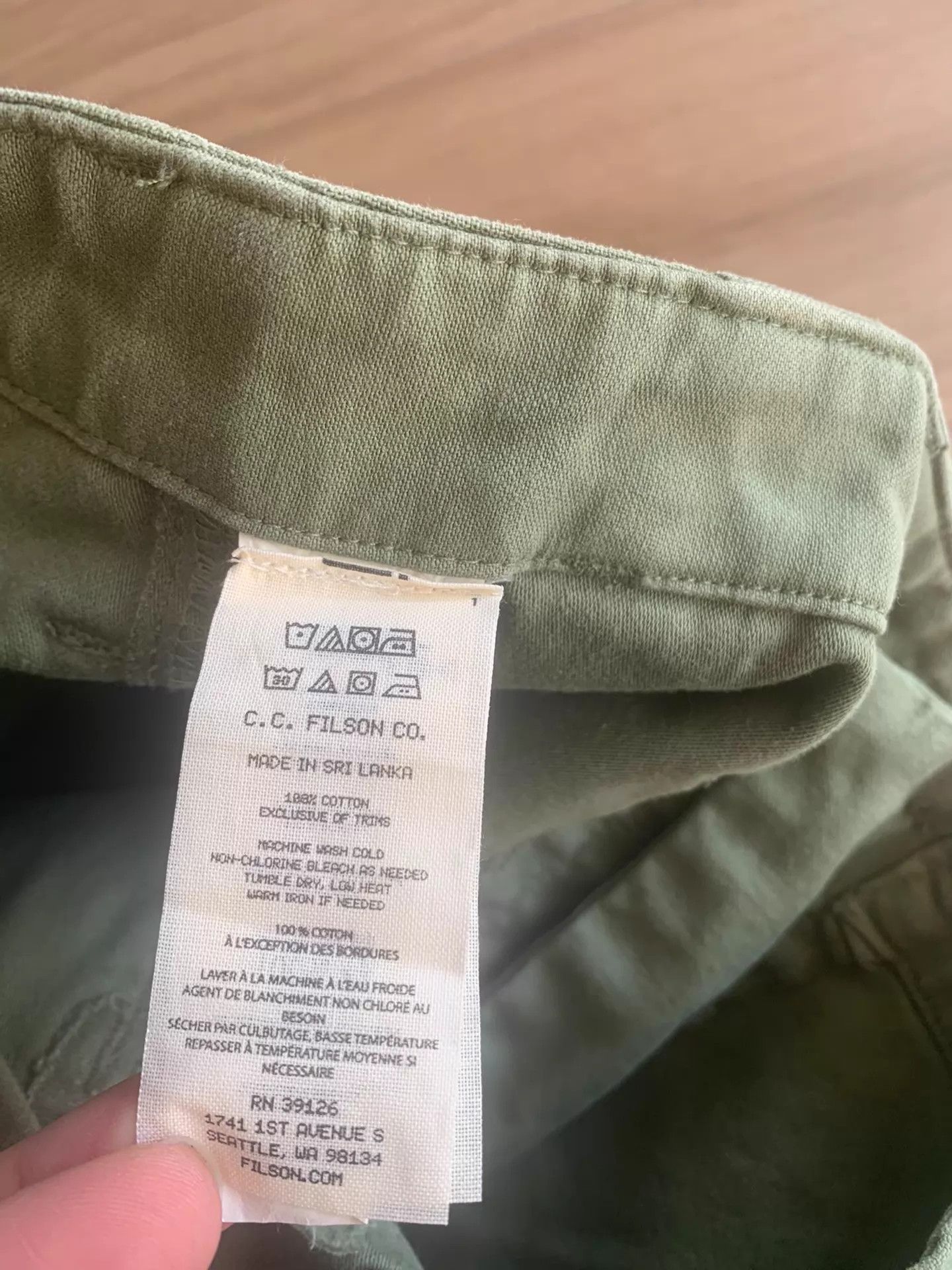 Filson FILSON Field Supply 9.5oz Cotton Vintage Military Pants 34 Size US 34 / EU 50 - 5 Thumbnail
