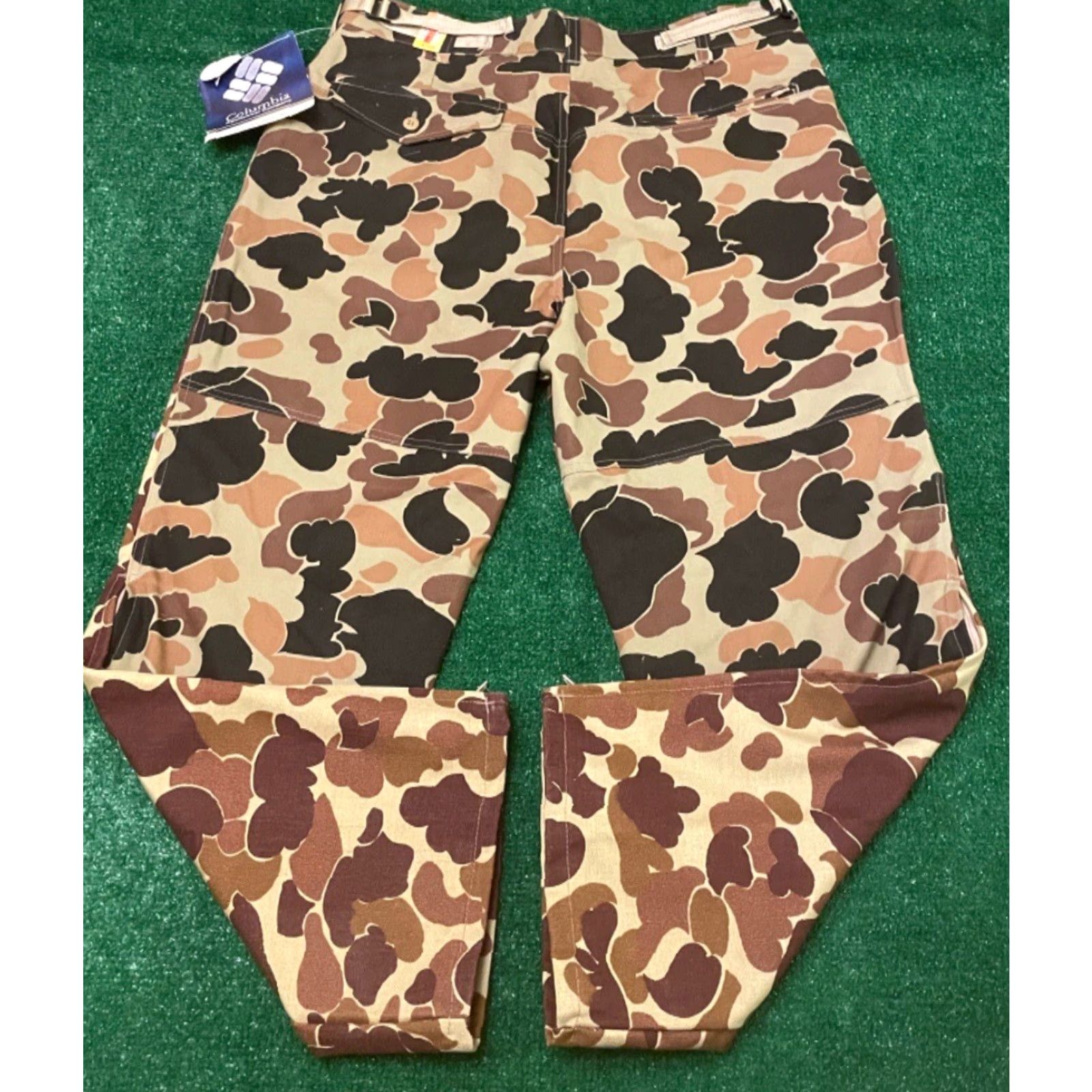 Doublet VINTAGE Columbia Double Knee Duck Camo Pants Quail Brush Mens Size 36 NWT Size US 36 / EU 52 - 4 Thumbnail