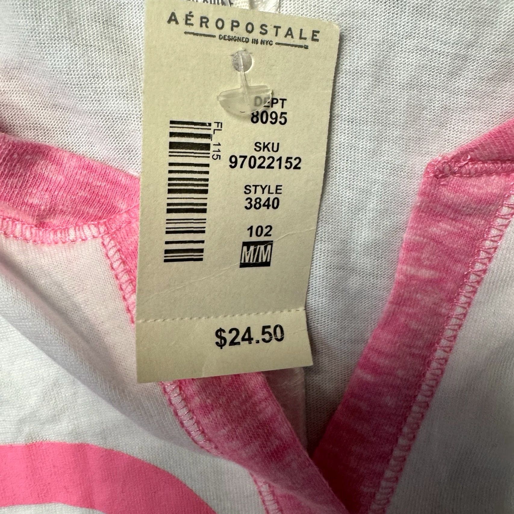 Aeropostale Aeropostale Shirt M California Streetwear Retro Sporty Coquette Soft Girl Y2K Womens T-Shirt Pullover Raglan Short Sleeve Pink Size M / US 6-8 / IT 42-44 - 5 Thumbnail